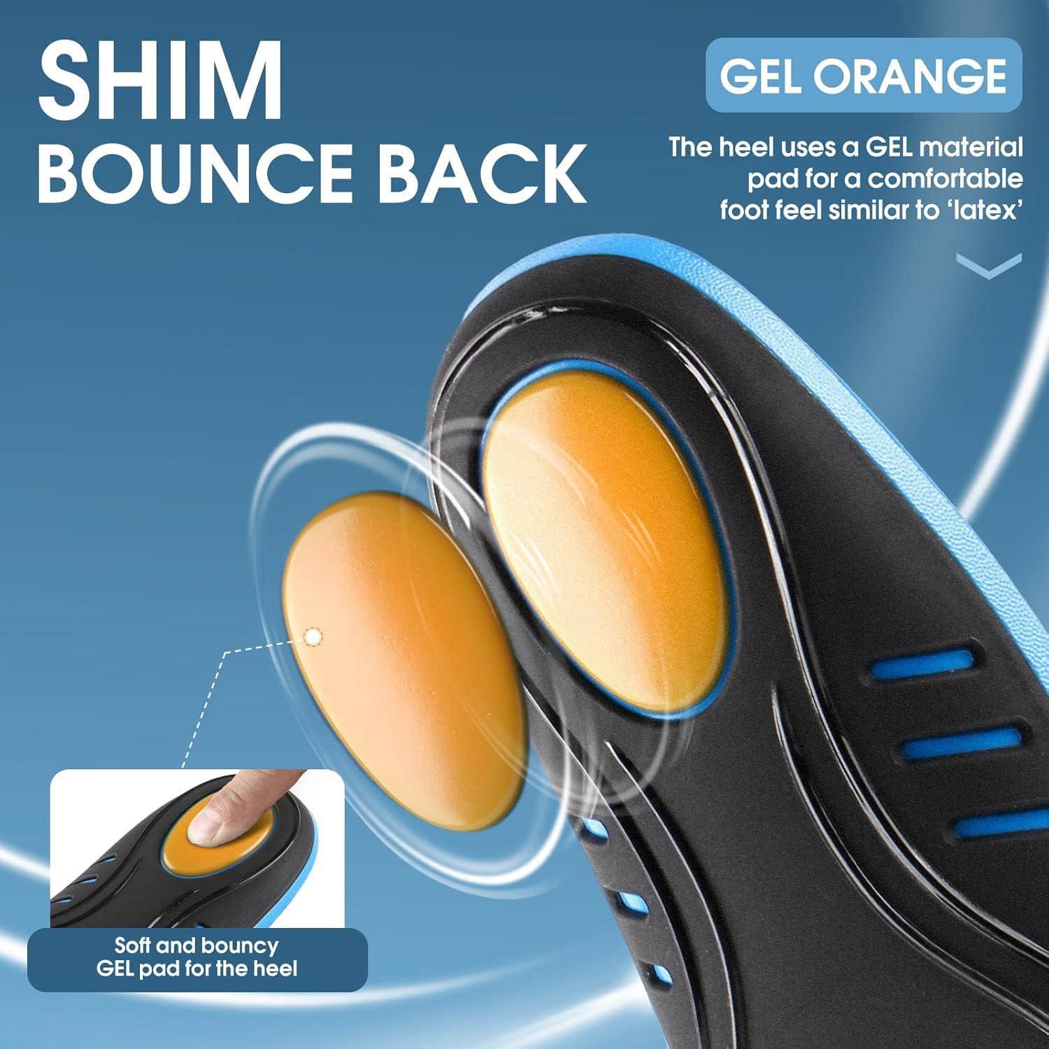 Plantillas EIMOCS para Fascitis Plantar - Soporte Arqueado Completo