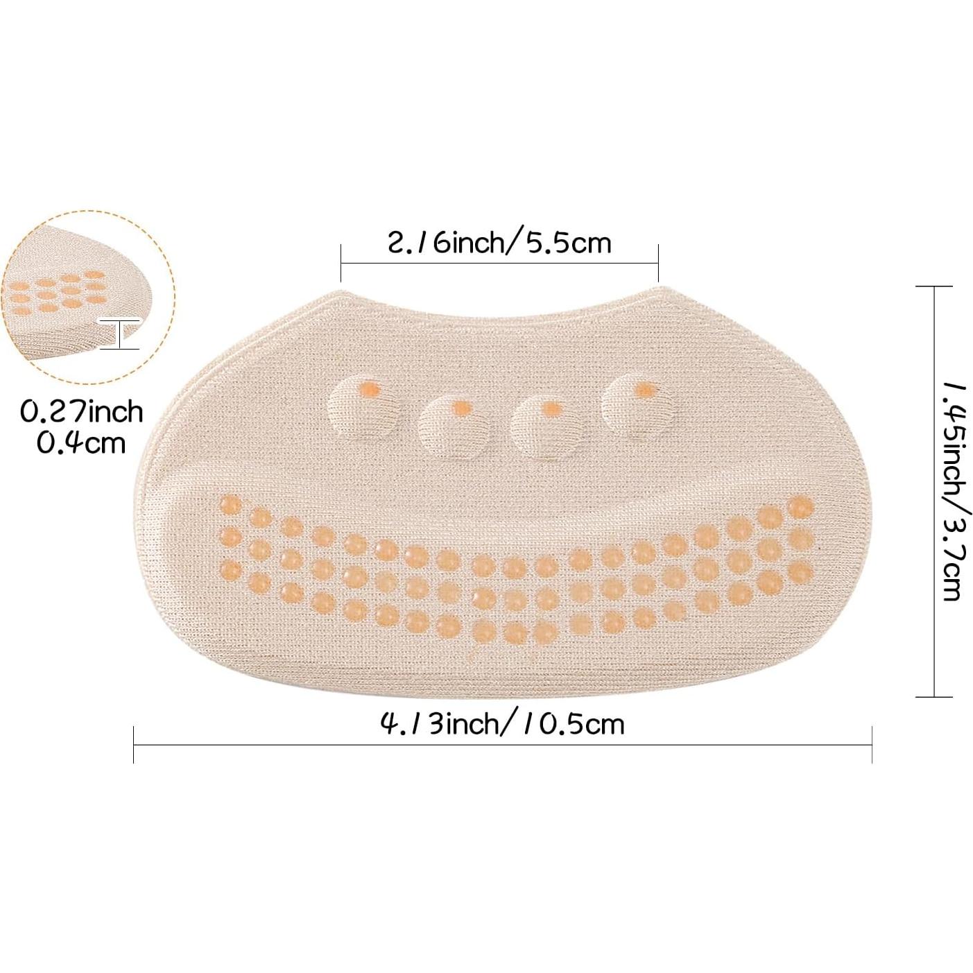 Almohadillas para Talón SUMBLIME 6 Piezas Beige Antideslizantes