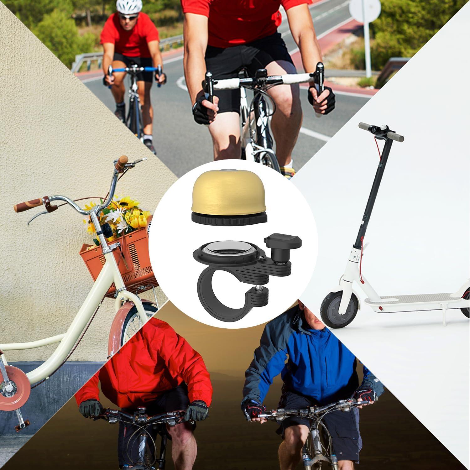 Campana de Bicicleta ORYXBOOST D021 Antirrobo con Soporte AirTag