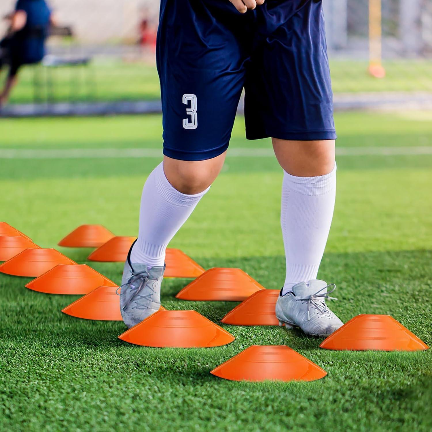 Conos de Entrenamiento Vinsot 48 Conos Naranja 17.78 cm