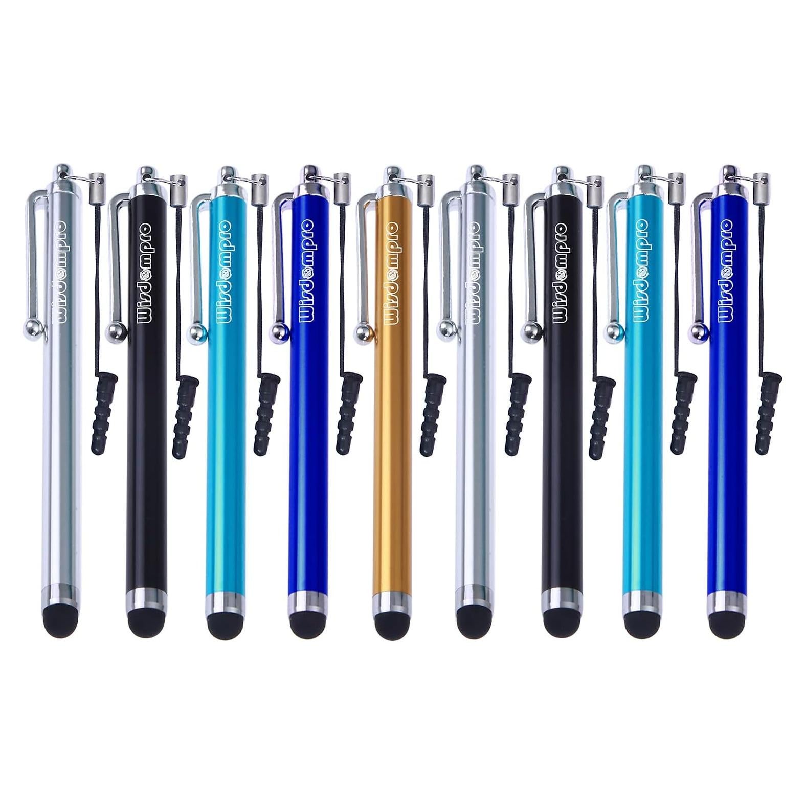Bolígrafos Stylus Wisdompro para Pantallas Táctiles - 9 Pzs