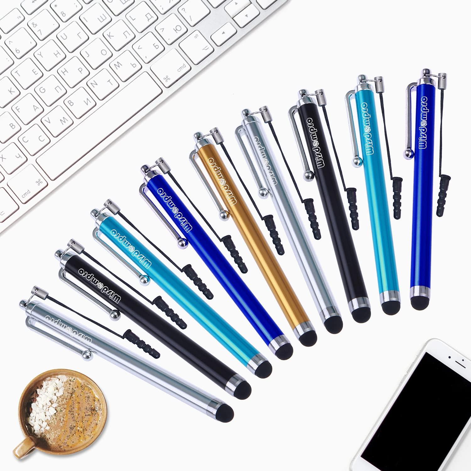 Bolígrafos Stylus Wisdompro para Pantallas Táctiles - 9 Pzs