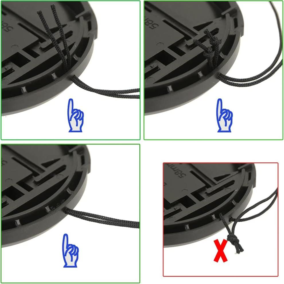 Tapa de lente SIOTI 37mm + paño de limpieza, modelo LC-37