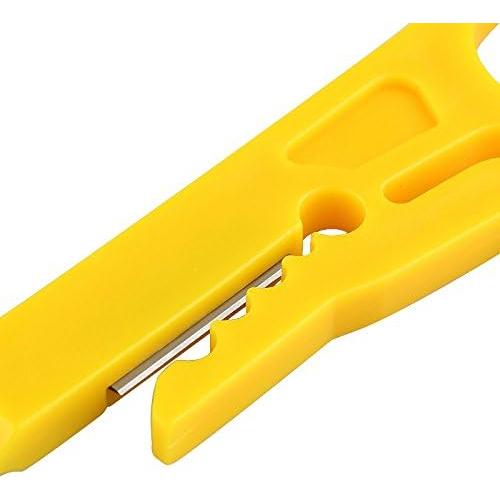 Maxmoral Mini Cortador Desforrador de Cables 5 Piezas RJ45