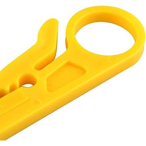 Maxmoral Mini Cortador Desforrador de Cables 5 Piezas RJ45