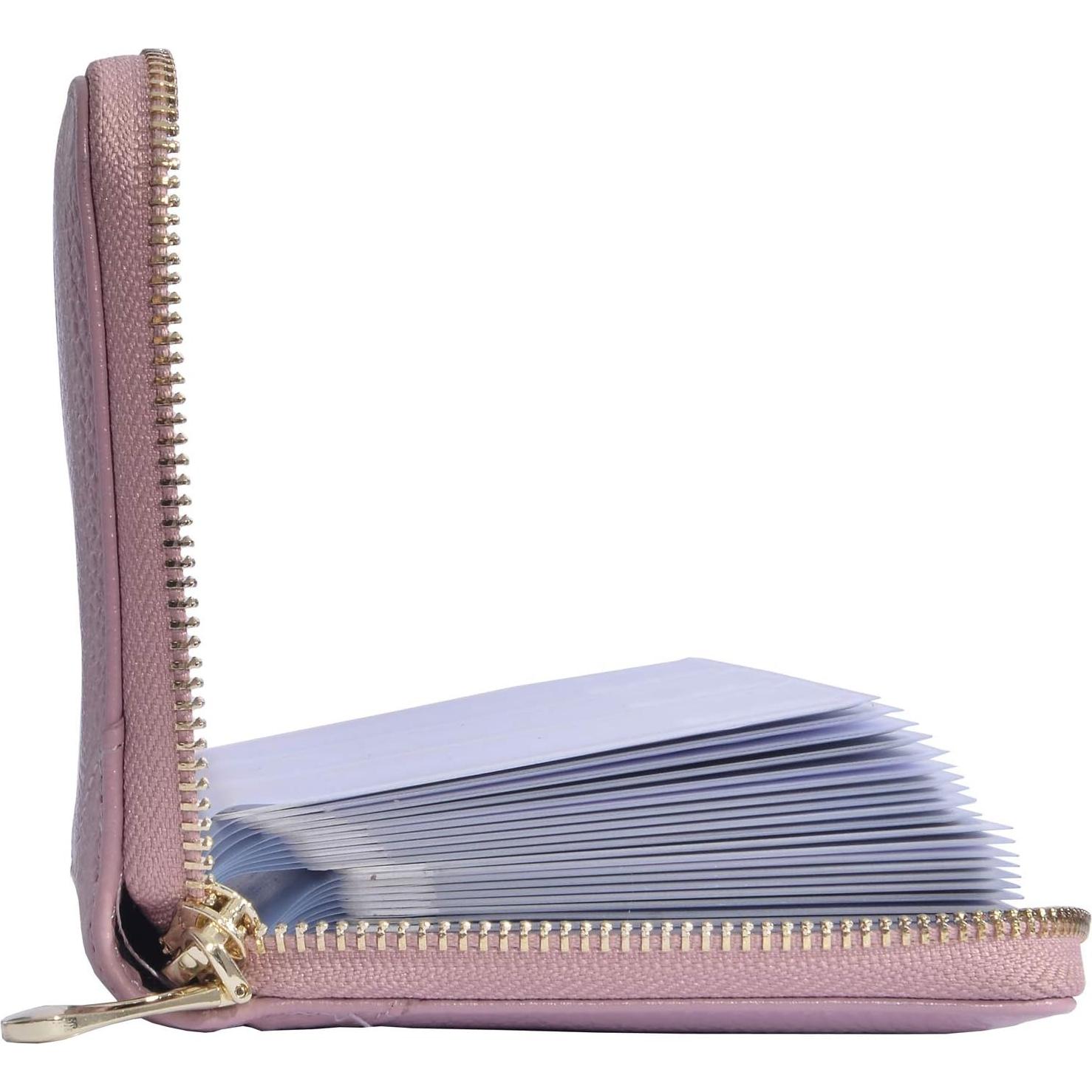 Cartera de Cuero para Mujeres Easyoulife con Bloqueo RFID