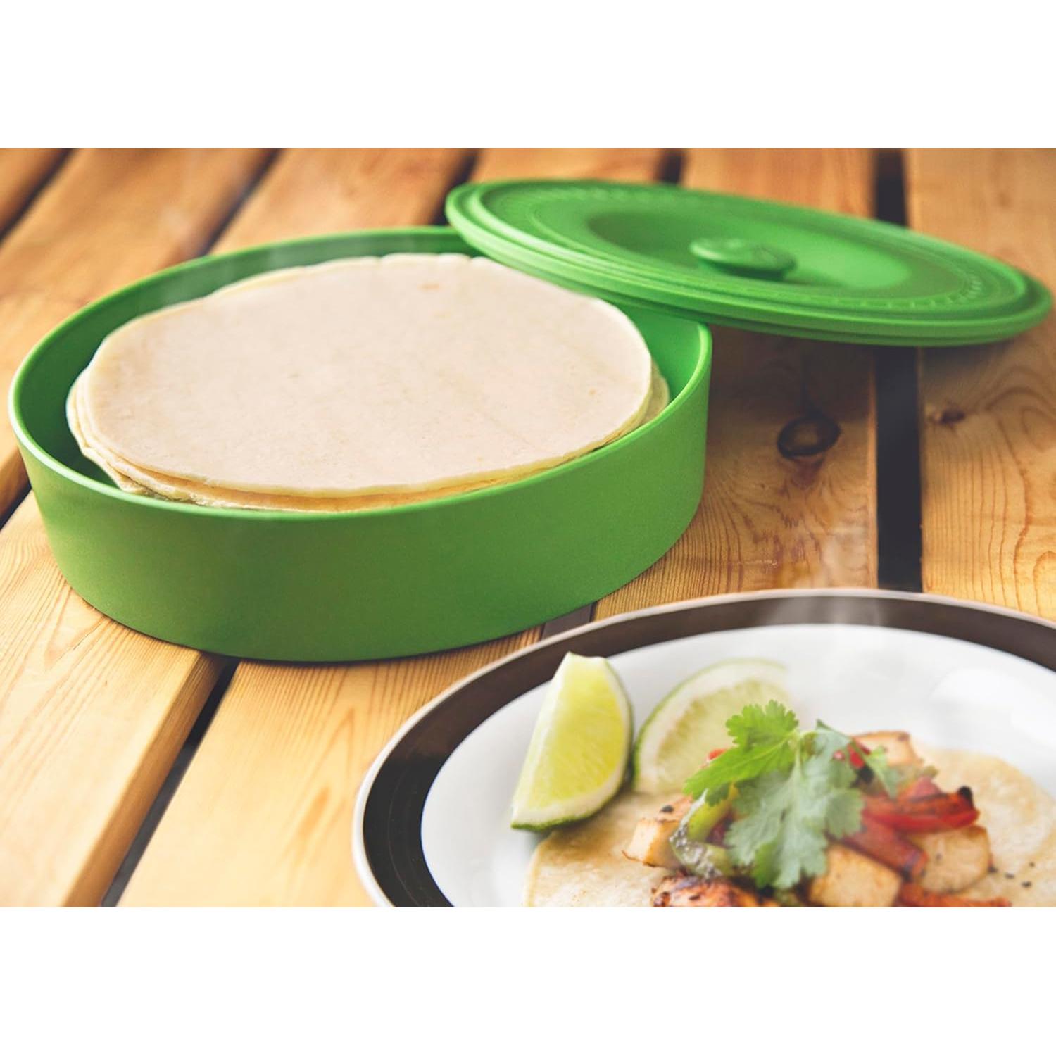 Calentador de Tortillas Fox Run 22 cm Plástico Verde