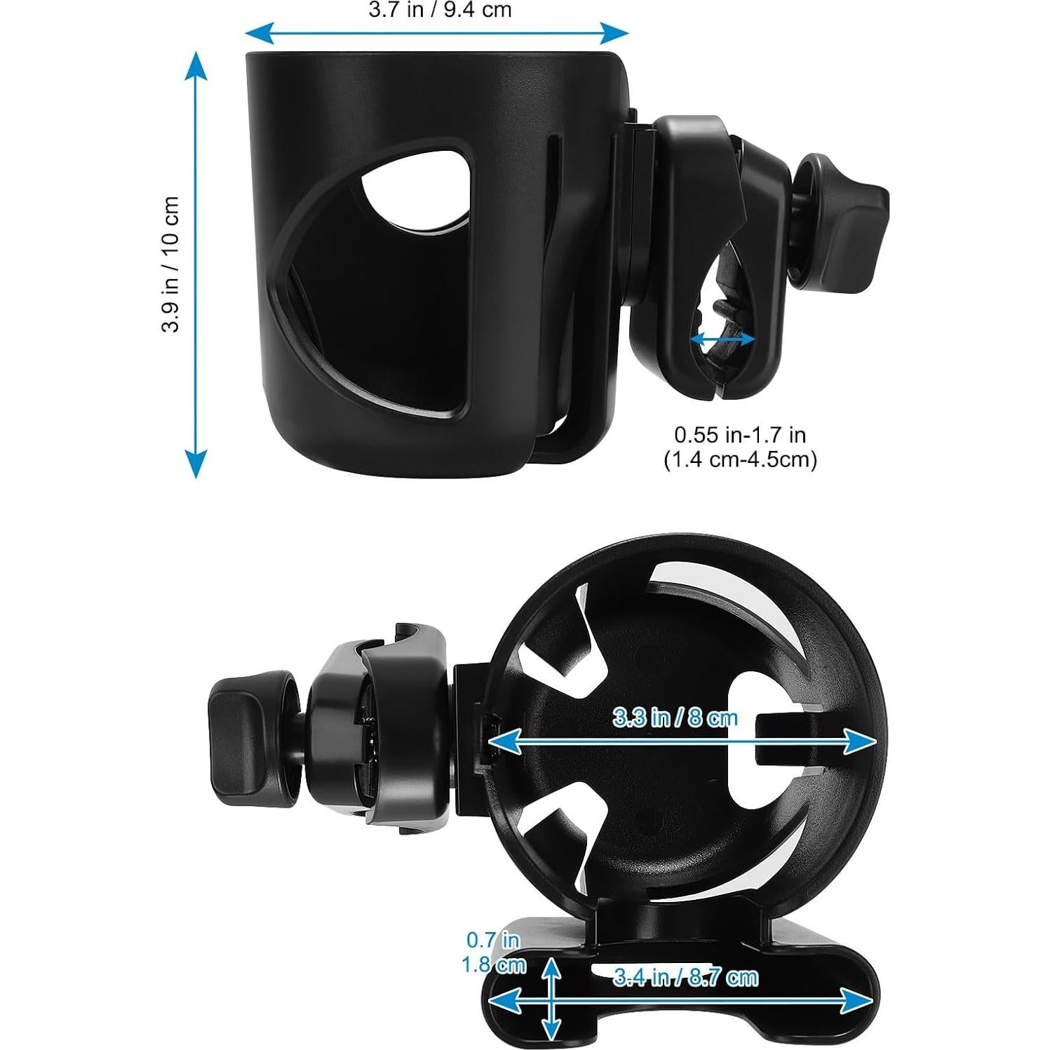 Soporte para Taza y Teléfono Accmor AC8496, Ajustable 360°