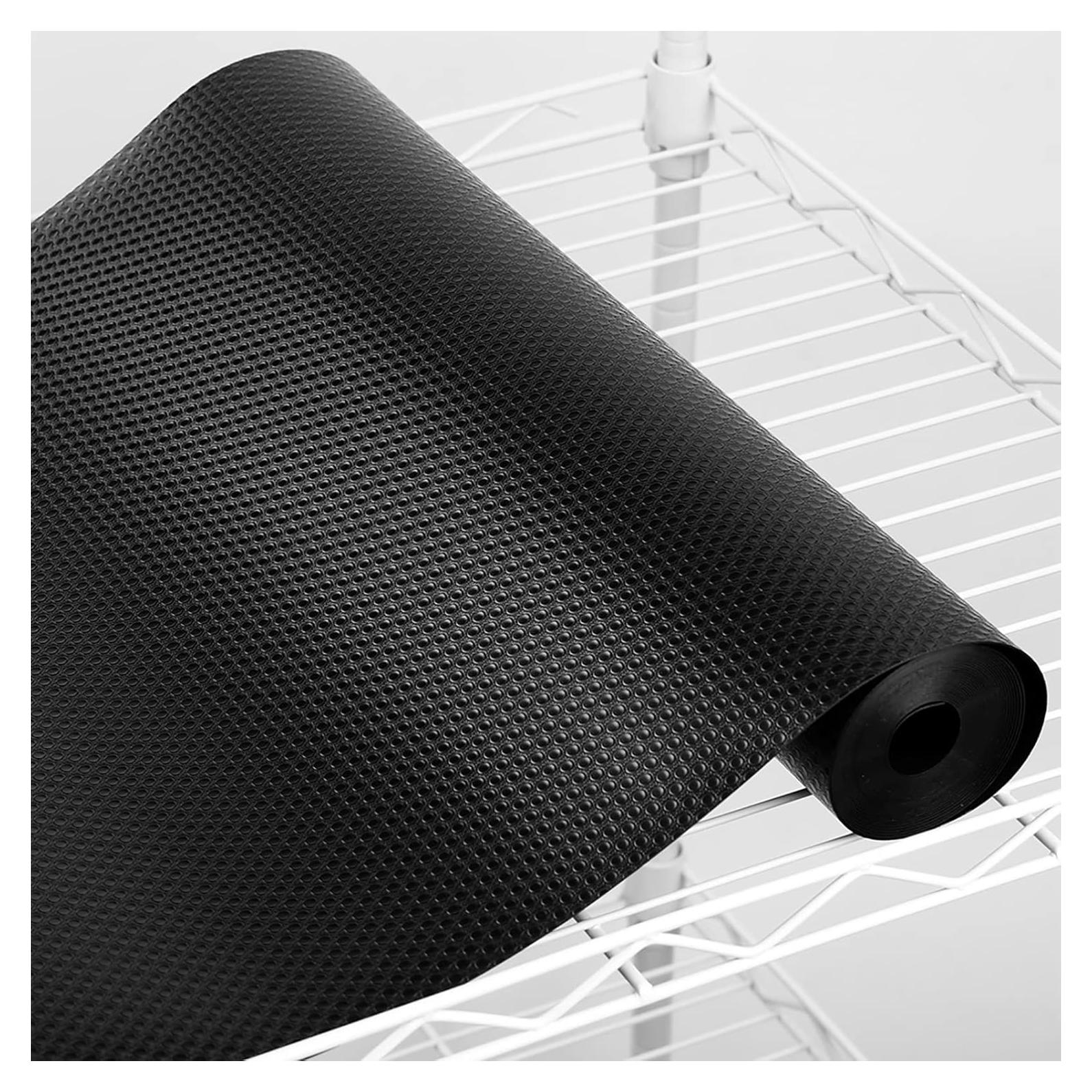 Forro de Estante Impermeable Janeart 10.5" Negro 145.7" Largo