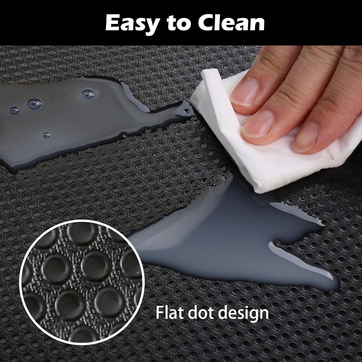 Forro de Estante Impermeable Janeart 10.5" Negro 145.7" Largo