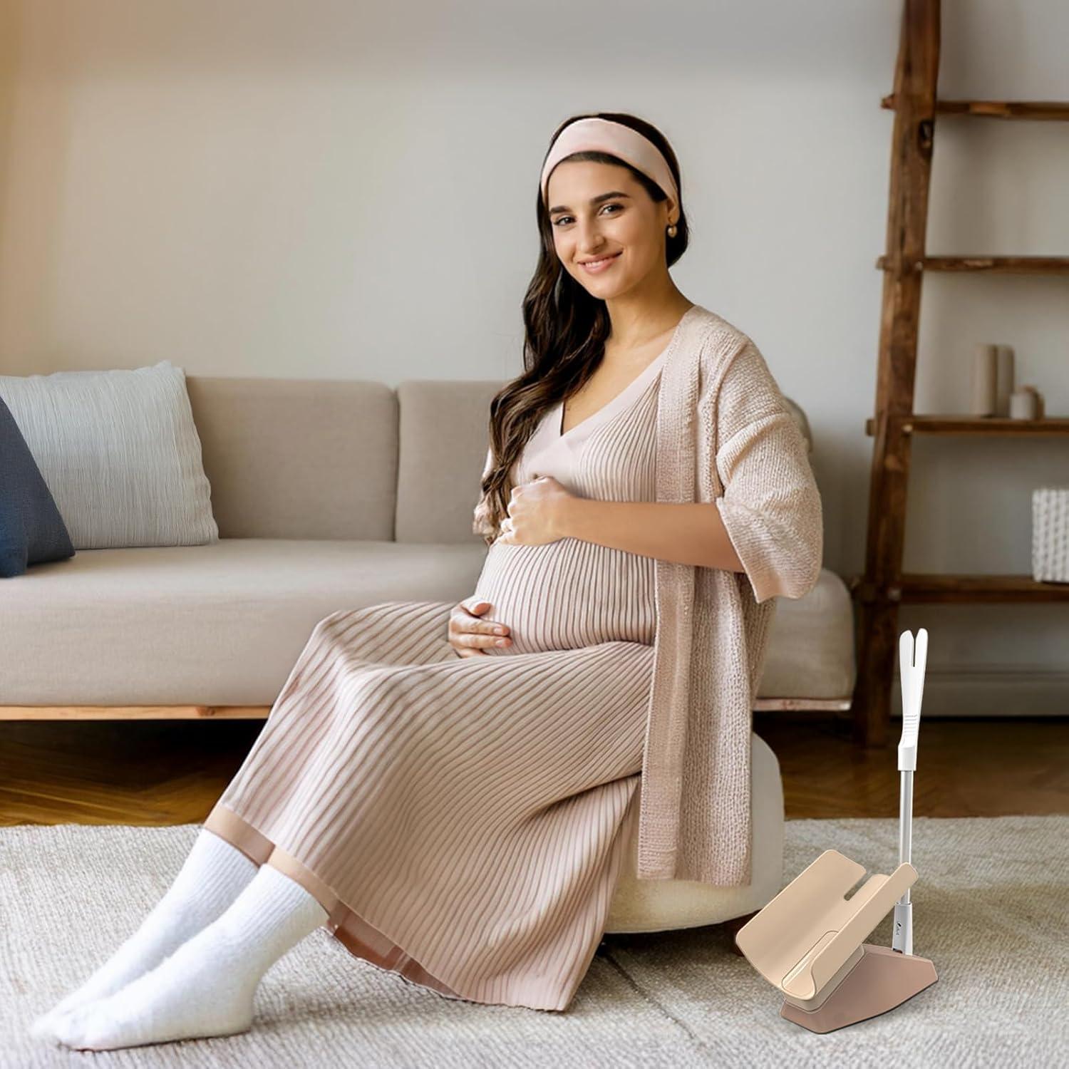 Dispositivo para Ponerse Calcetines Fullicon EasySox Beige