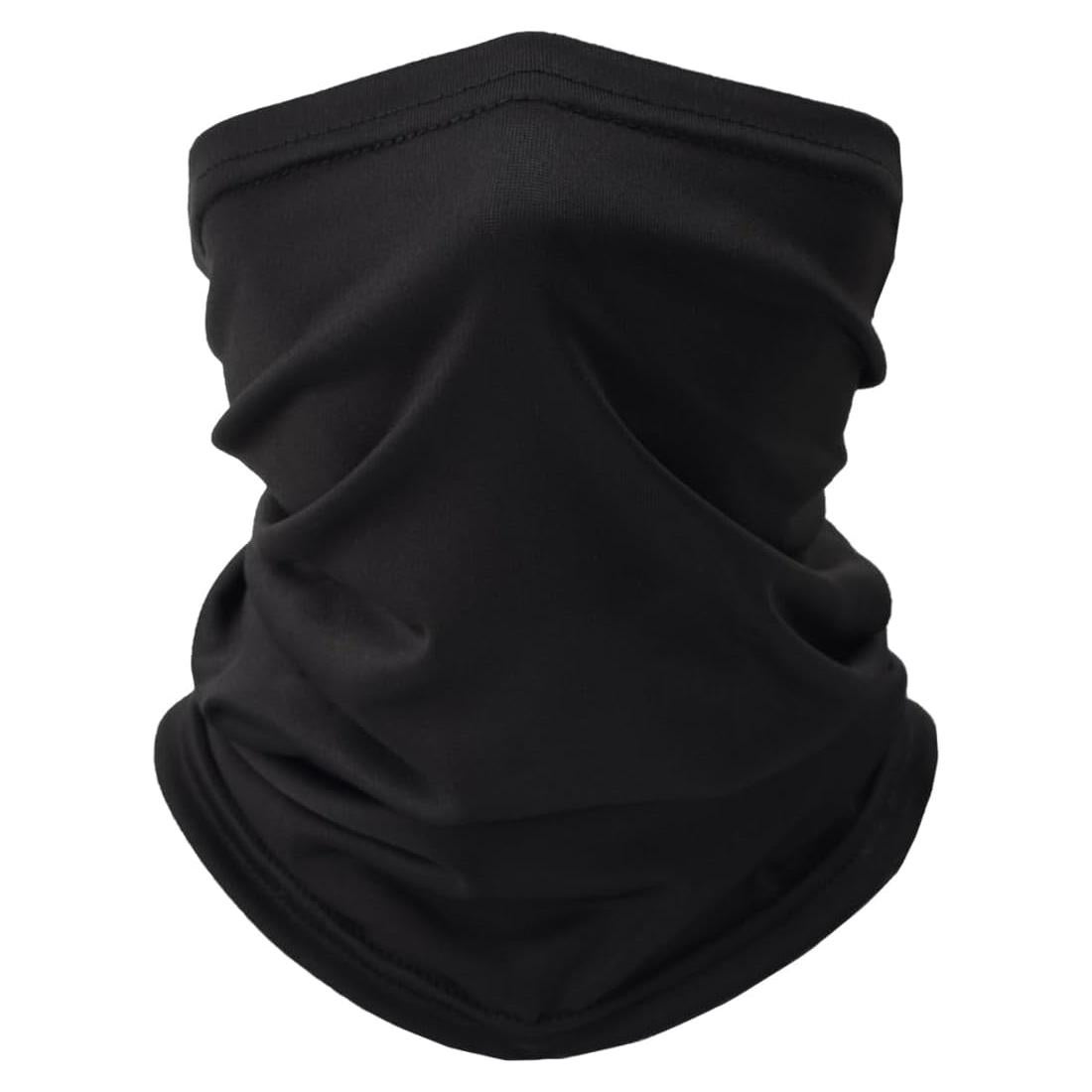 Gaiter de Pesca Unisex Negro - Máscara Facial Refrigerante UV
