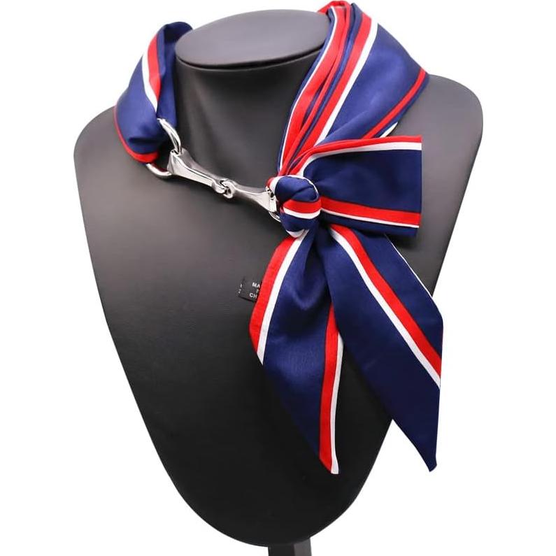 Anillos de hebilla para bufanda Cualque oro para mujeres