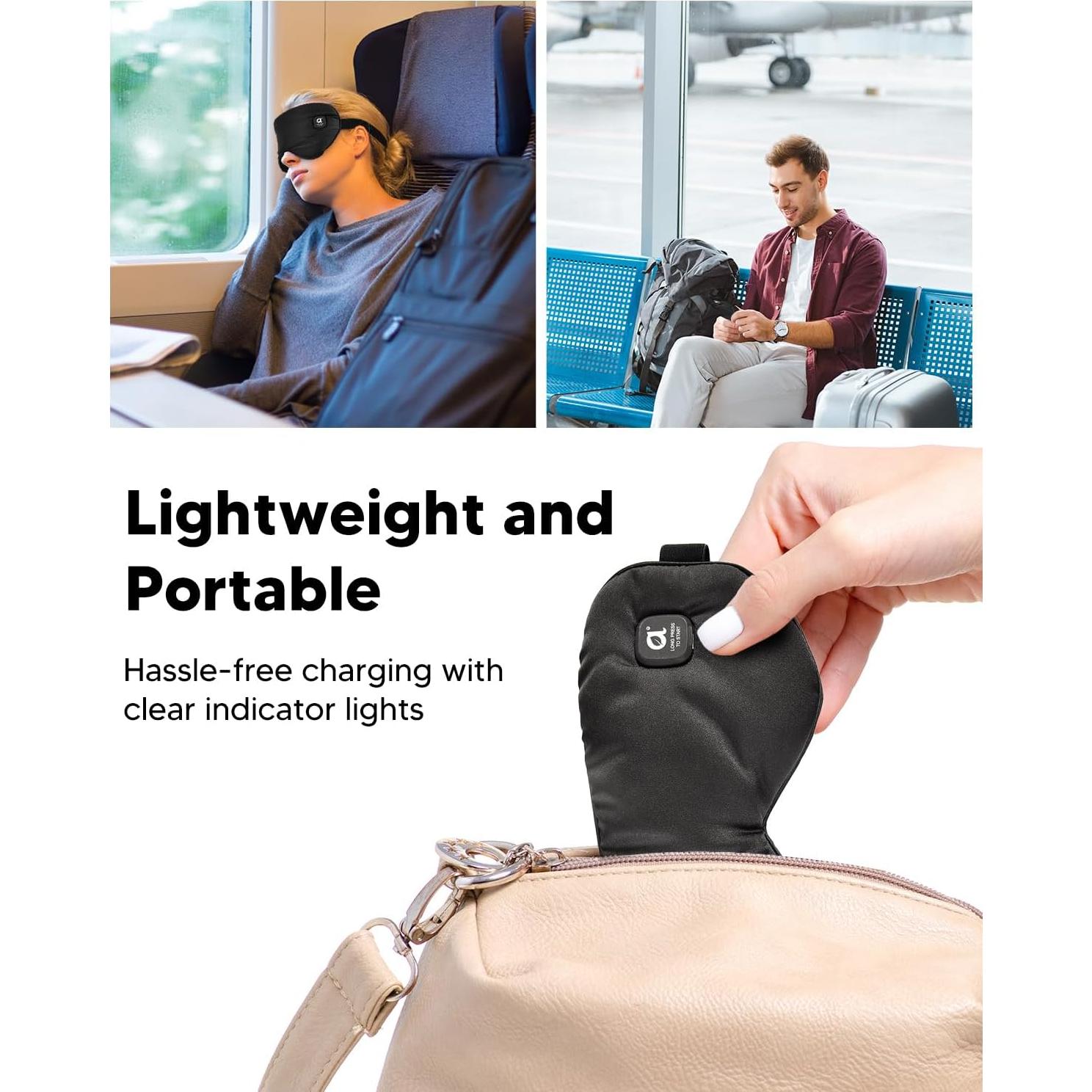 Máscara Ocular Calentada Arboleaf ME10A para Ojos Secos