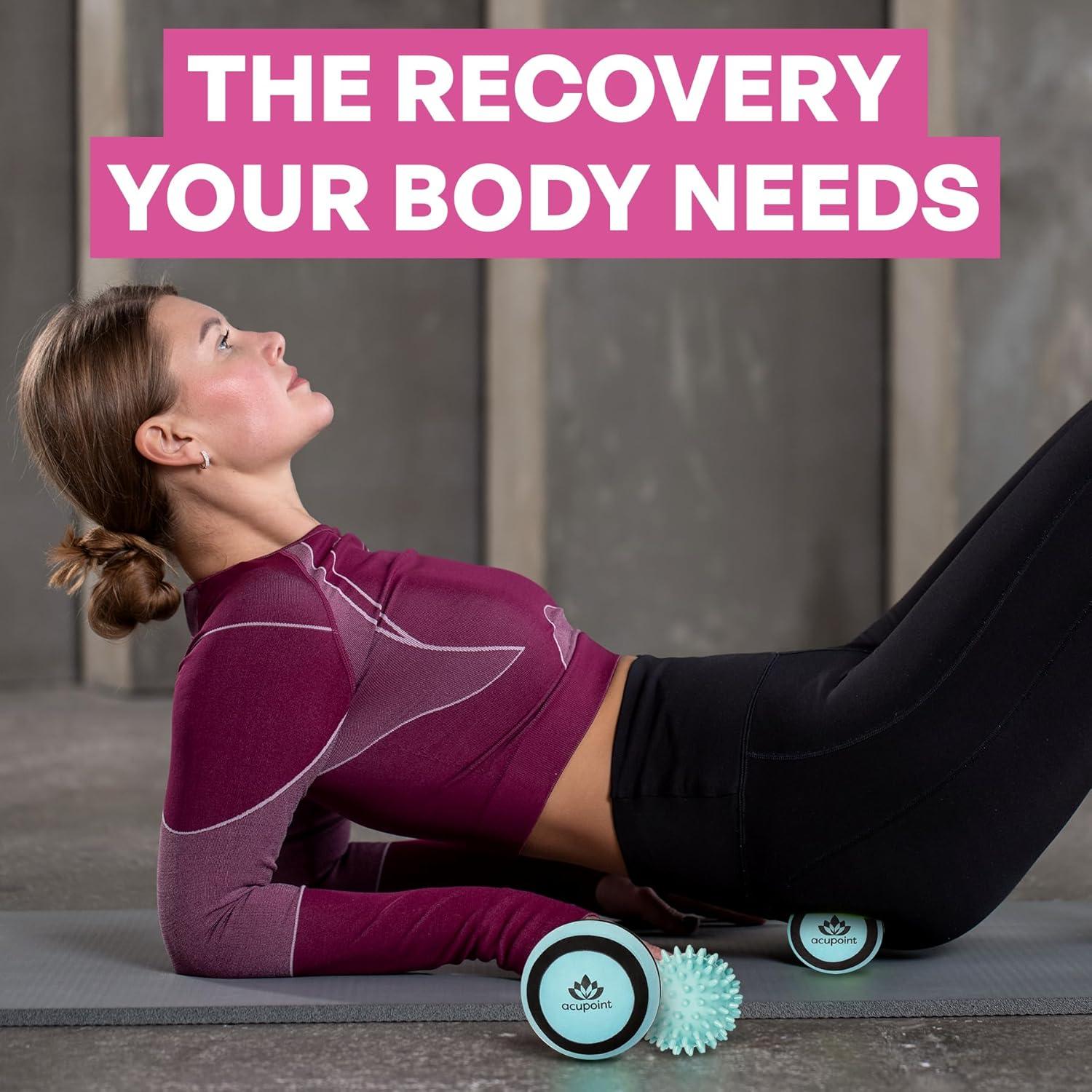 Juego de Pelotas de Masaje Acupoint - 6 Piezas para Alivio Muscular