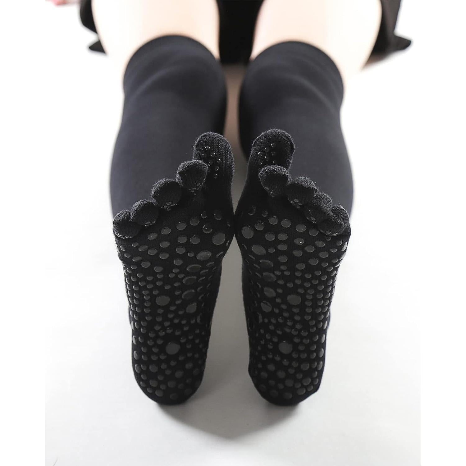 Calcetines de Yoga Pilates Verdancy Antideslizantes para Mujeres