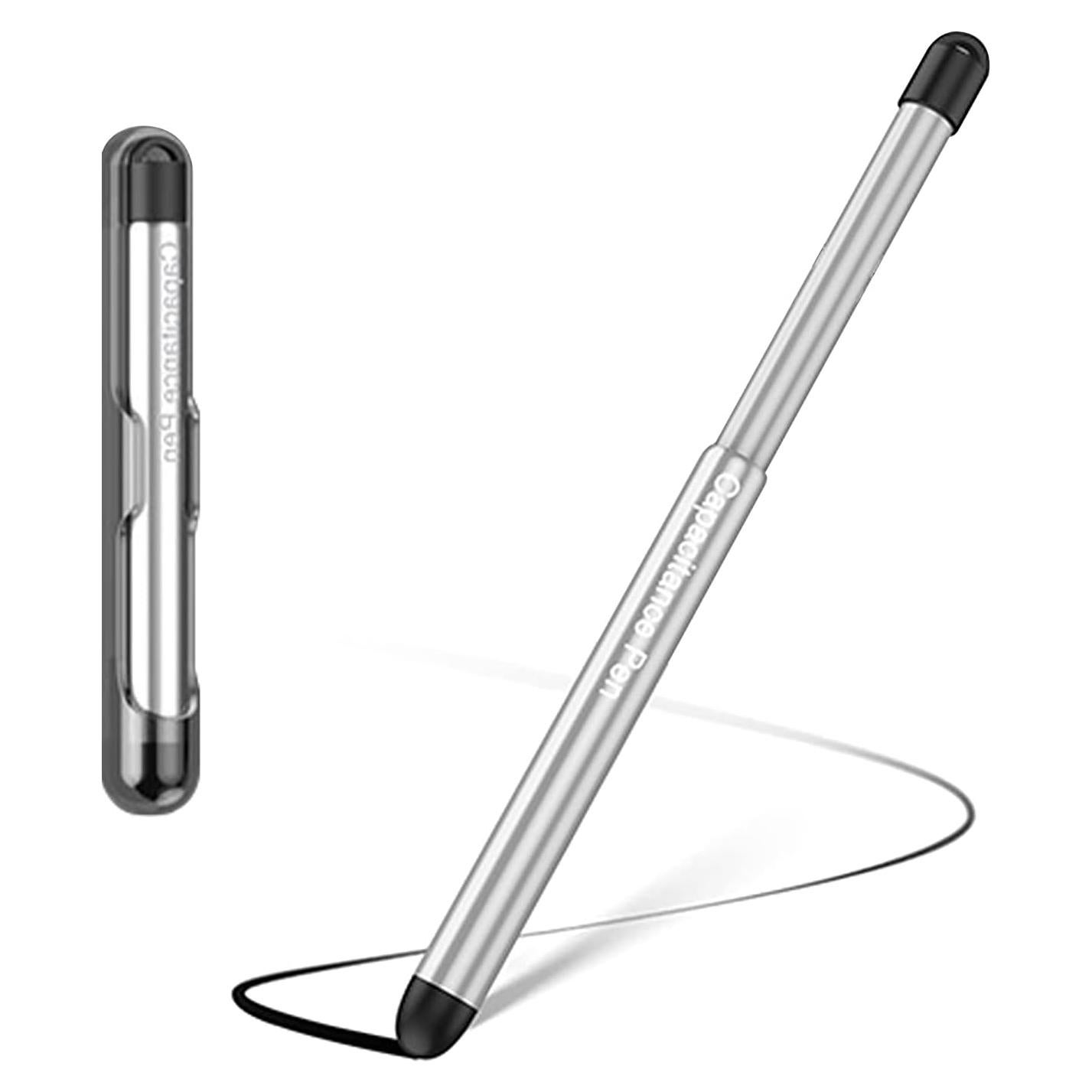 Lápiz Stylus Capacitivo LIULANZ Negro con Ranura para Bolígrafo