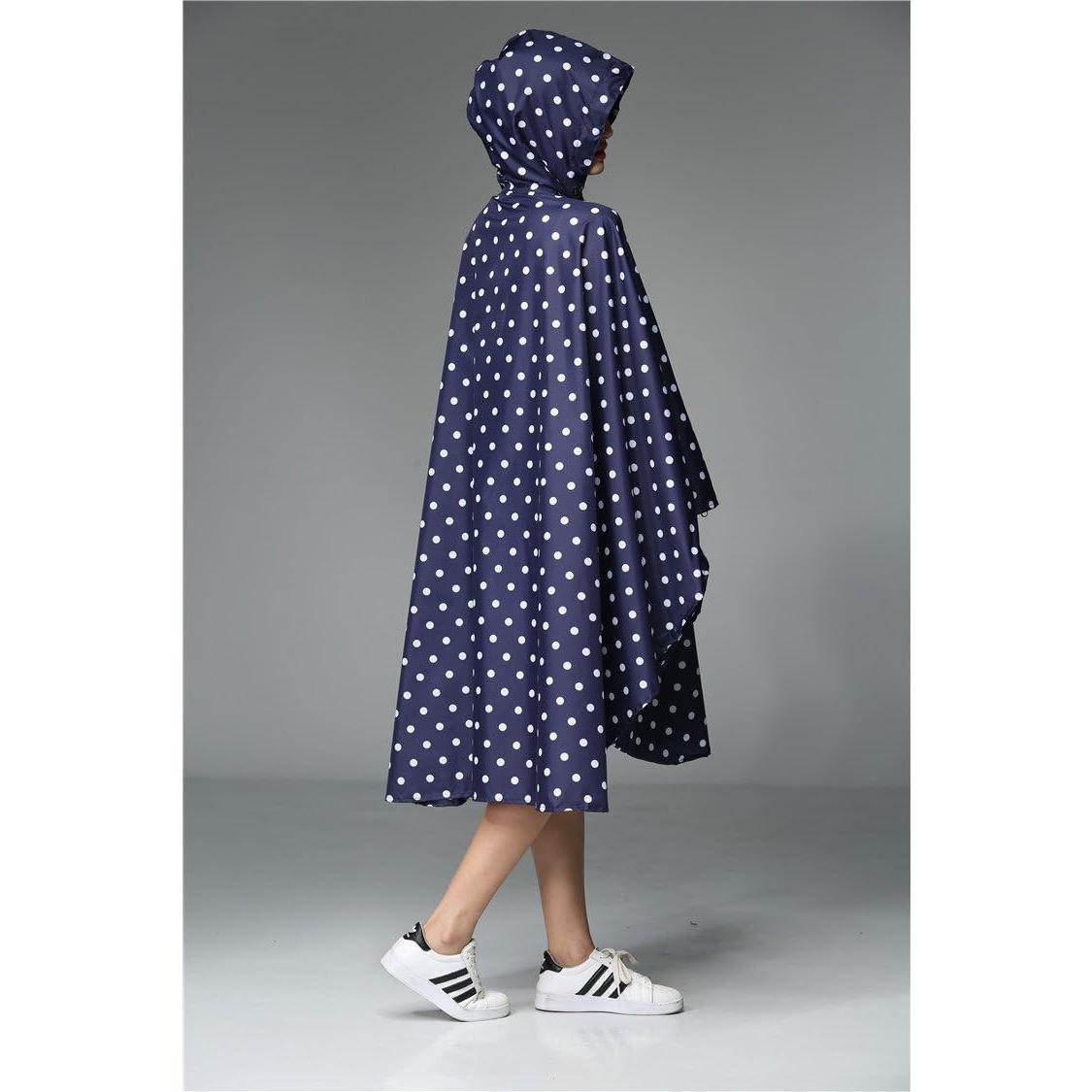 Poncho de Lluvia para Mujeres Freesmily Talla Única Impermeable