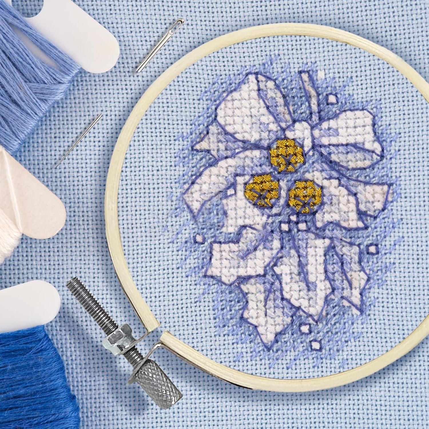 Set de 12 Aros de Bordado 8 cm GCVOPTON para Manualidades