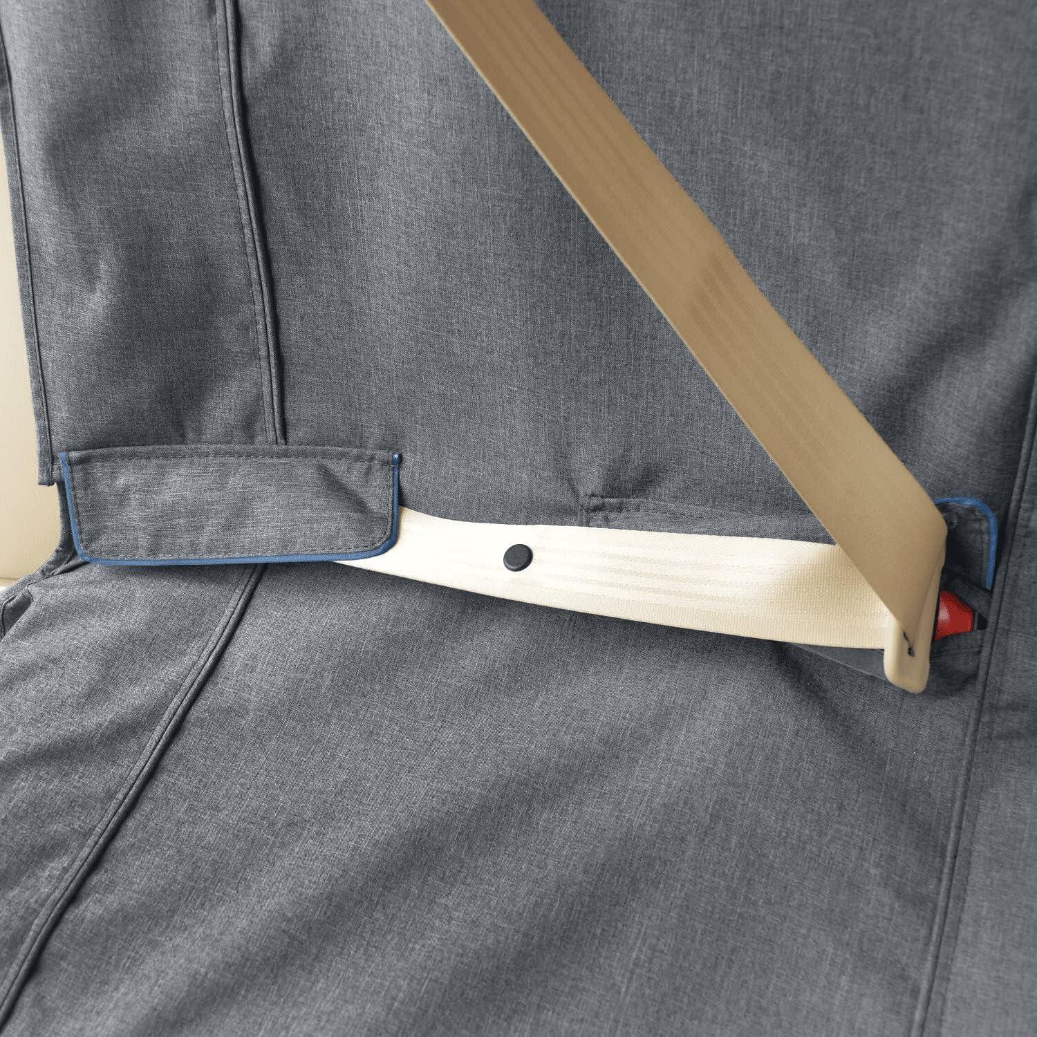 Cubierta de Asiento para Perros Kurgo Heather 139.7 cm Gris