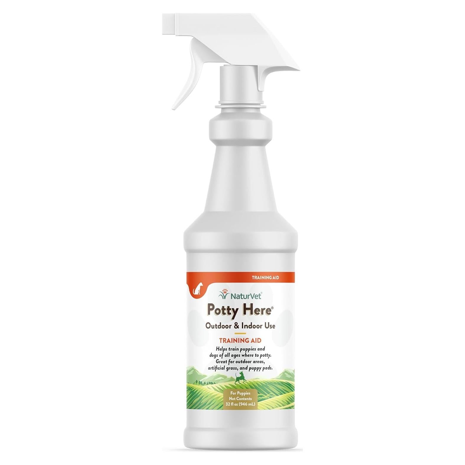 Spray de Entrenamiento Potty NaturVet 32 oz (0.95 L) para Perros
