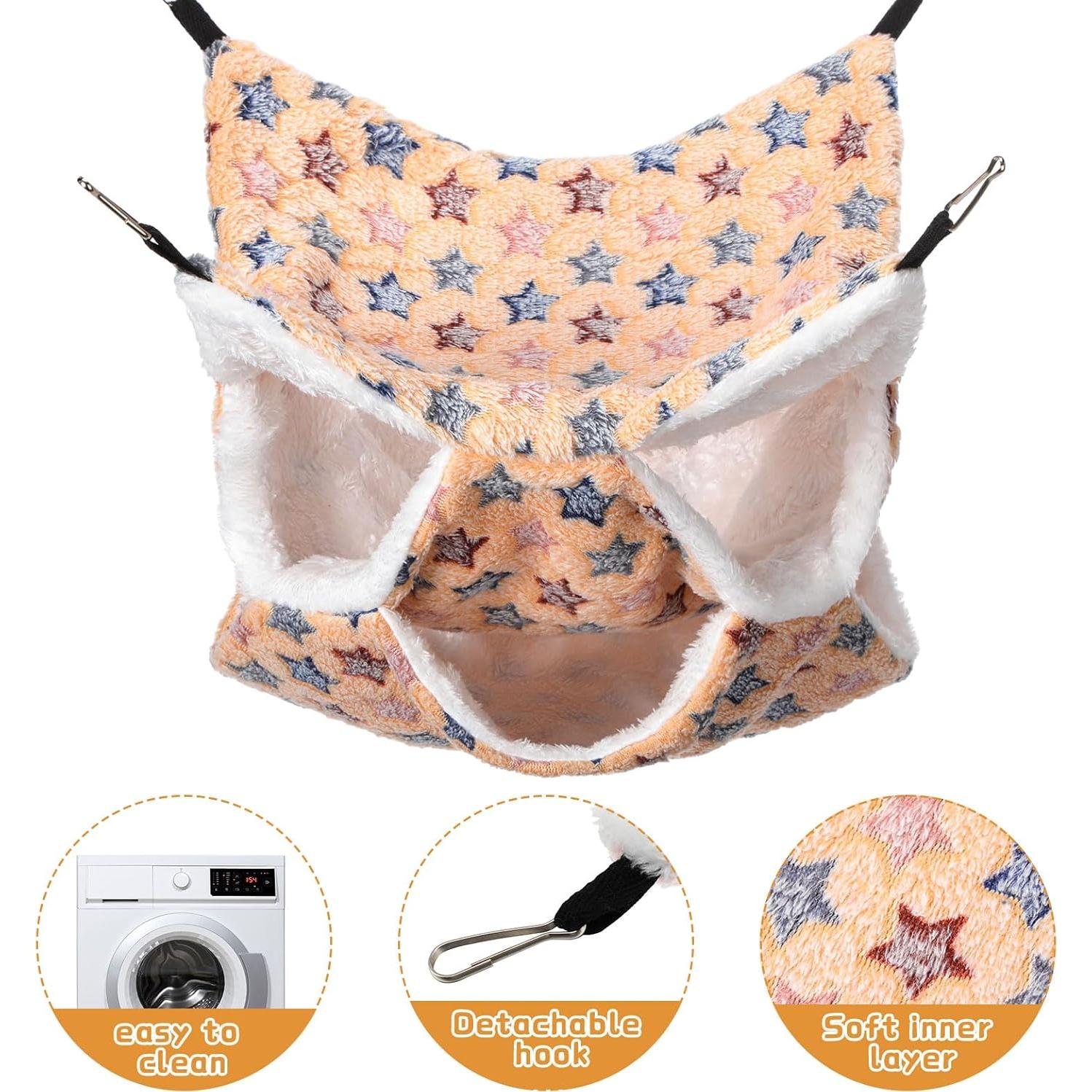 Hamaca Colgante para Cobayas Sadnyy - 6 Piezas 29x29cm