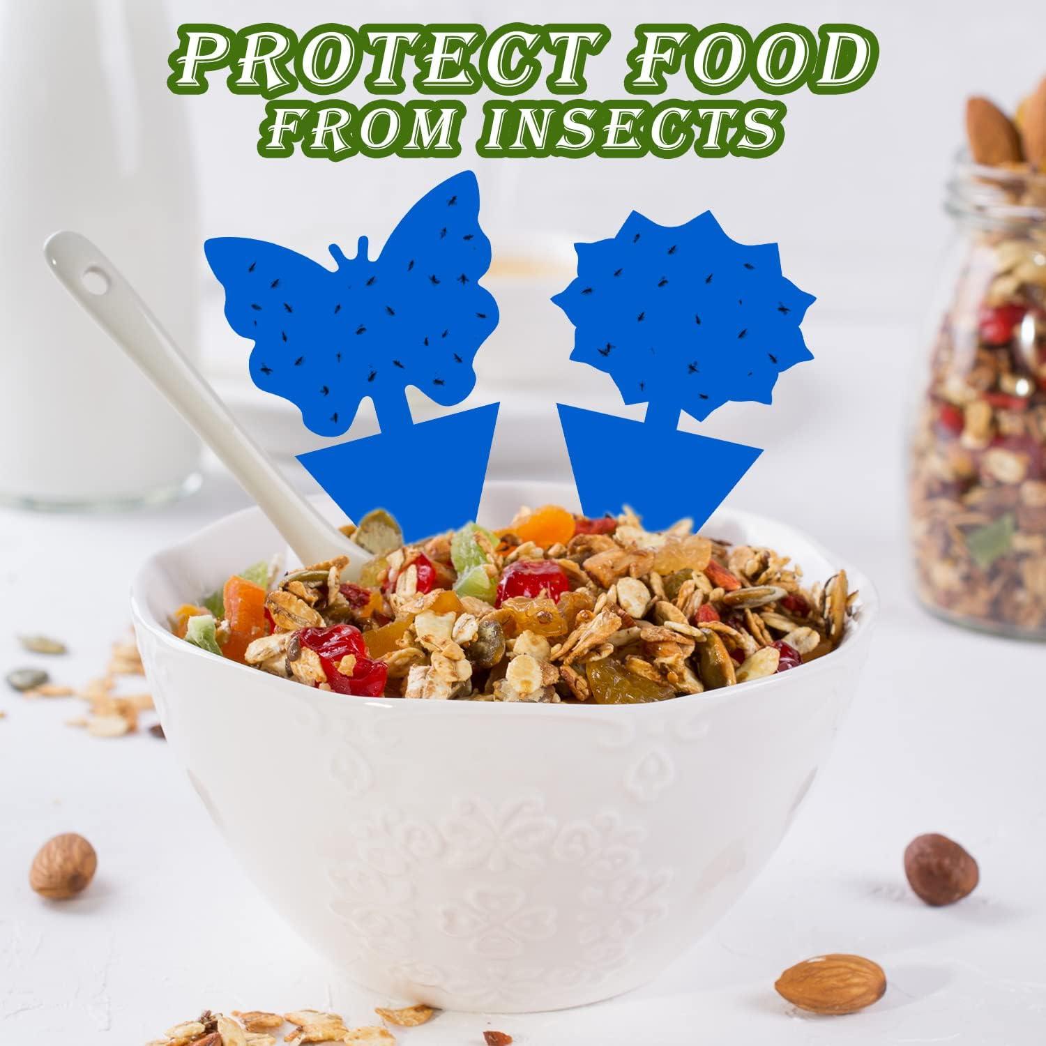 Trampas Adhesivas para Insectos Landisun 24PCS Azul