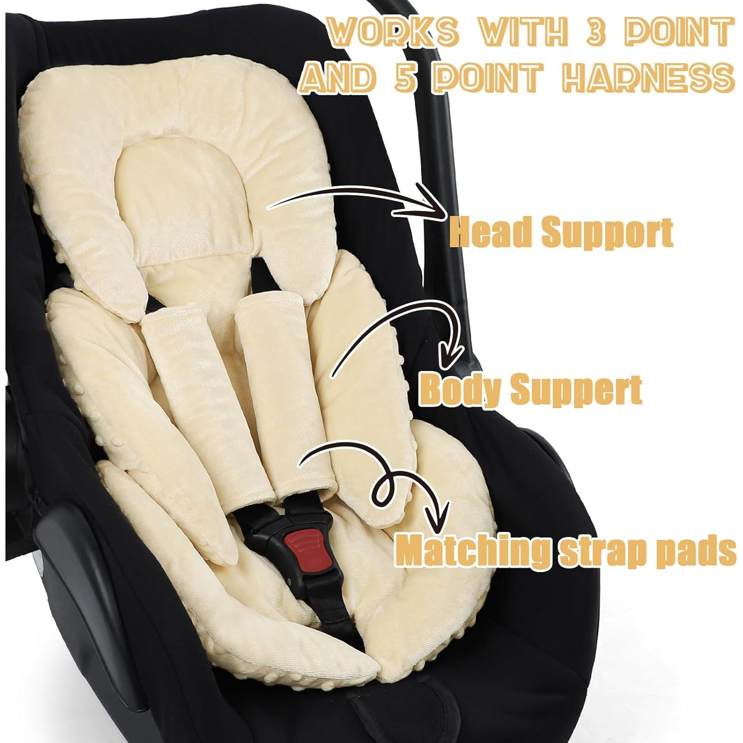 Inserto para Asiento de Auto Bebé GFU ZW0046 Beige 2 en 1