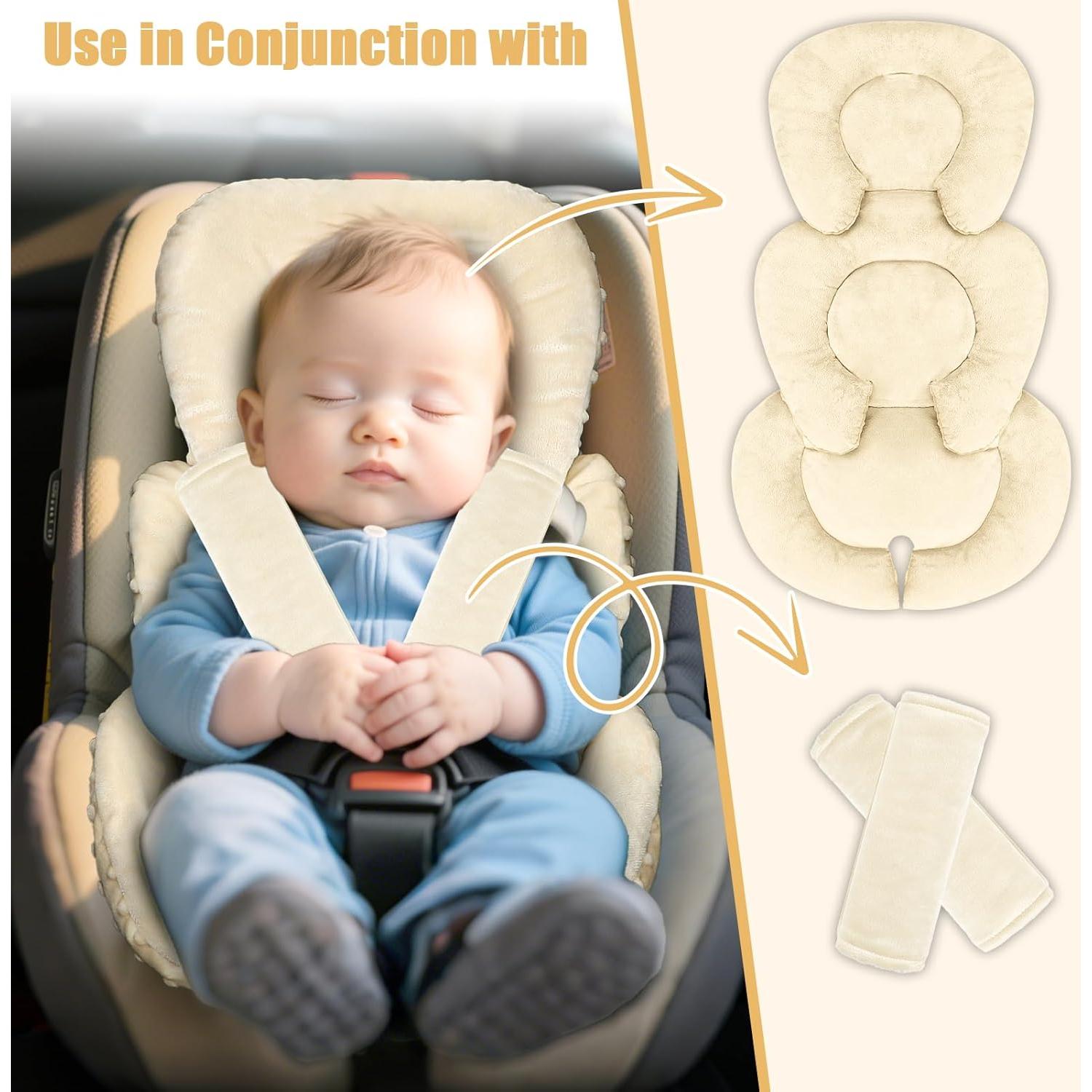 Inserto para Asiento de Auto Bebé GFU ZW0046 Beige 2 en 1