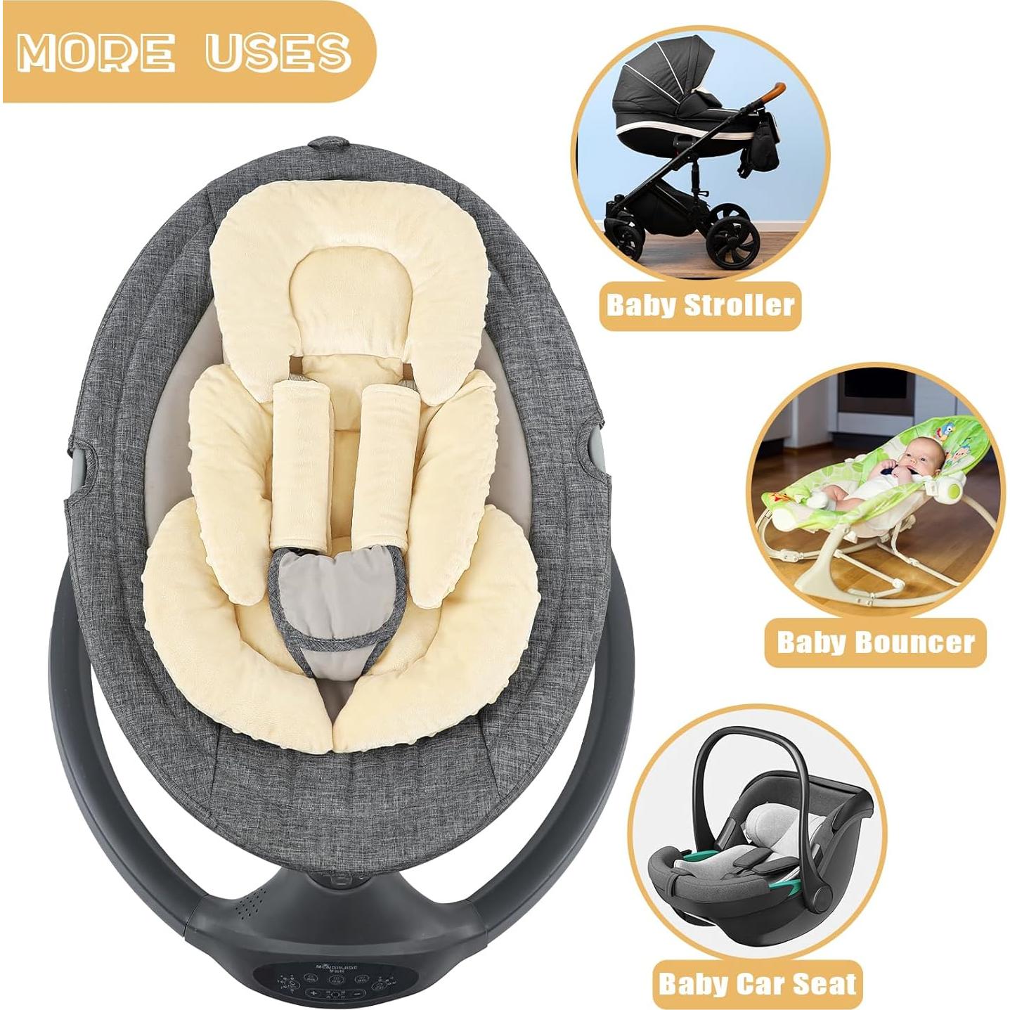 Inserto para Asiento de Auto Bebé GFU ZW0046 Beige 2 en 1