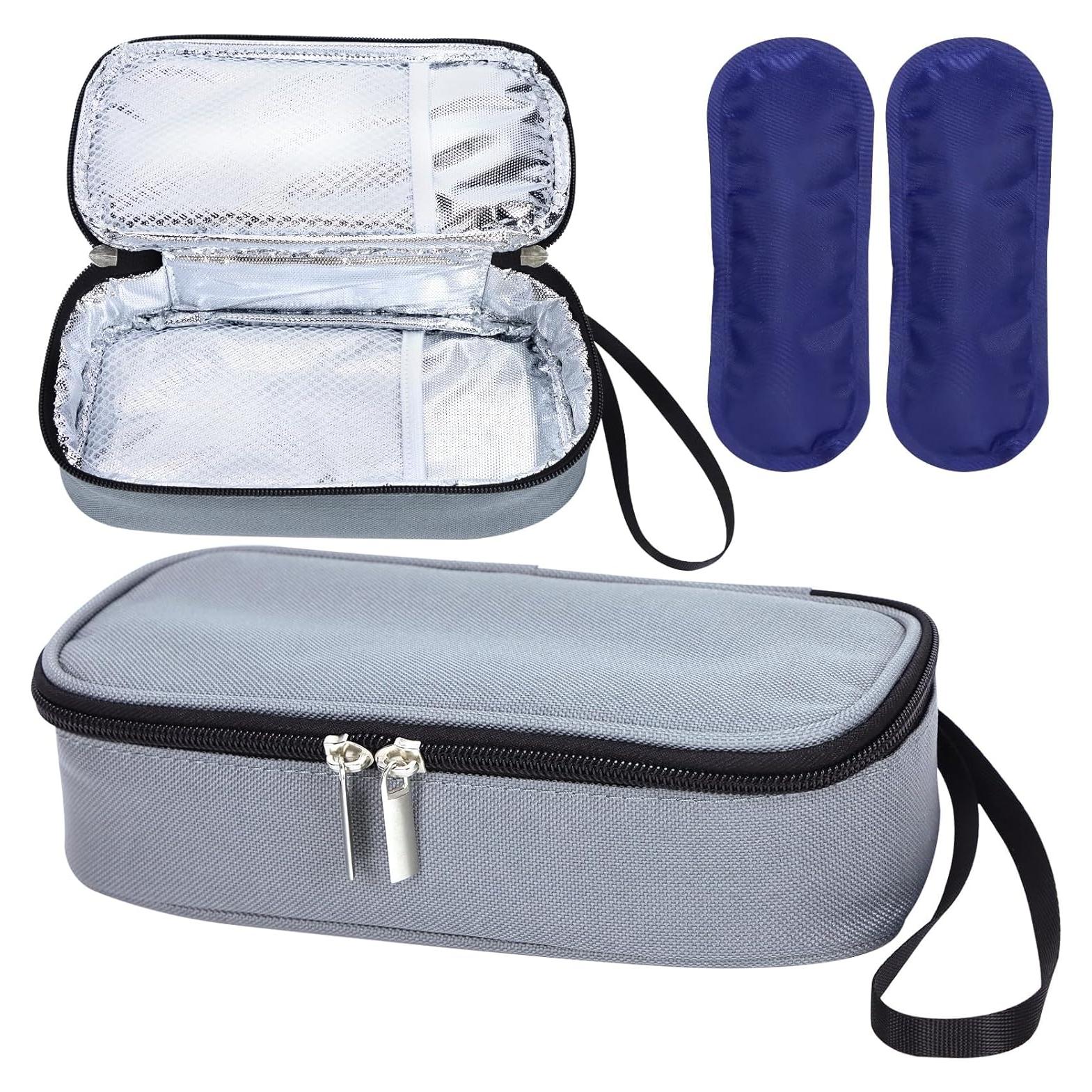 Bolsa de Enfriamiento para Leche Materna BB102 Gris - Portátil y Aislada