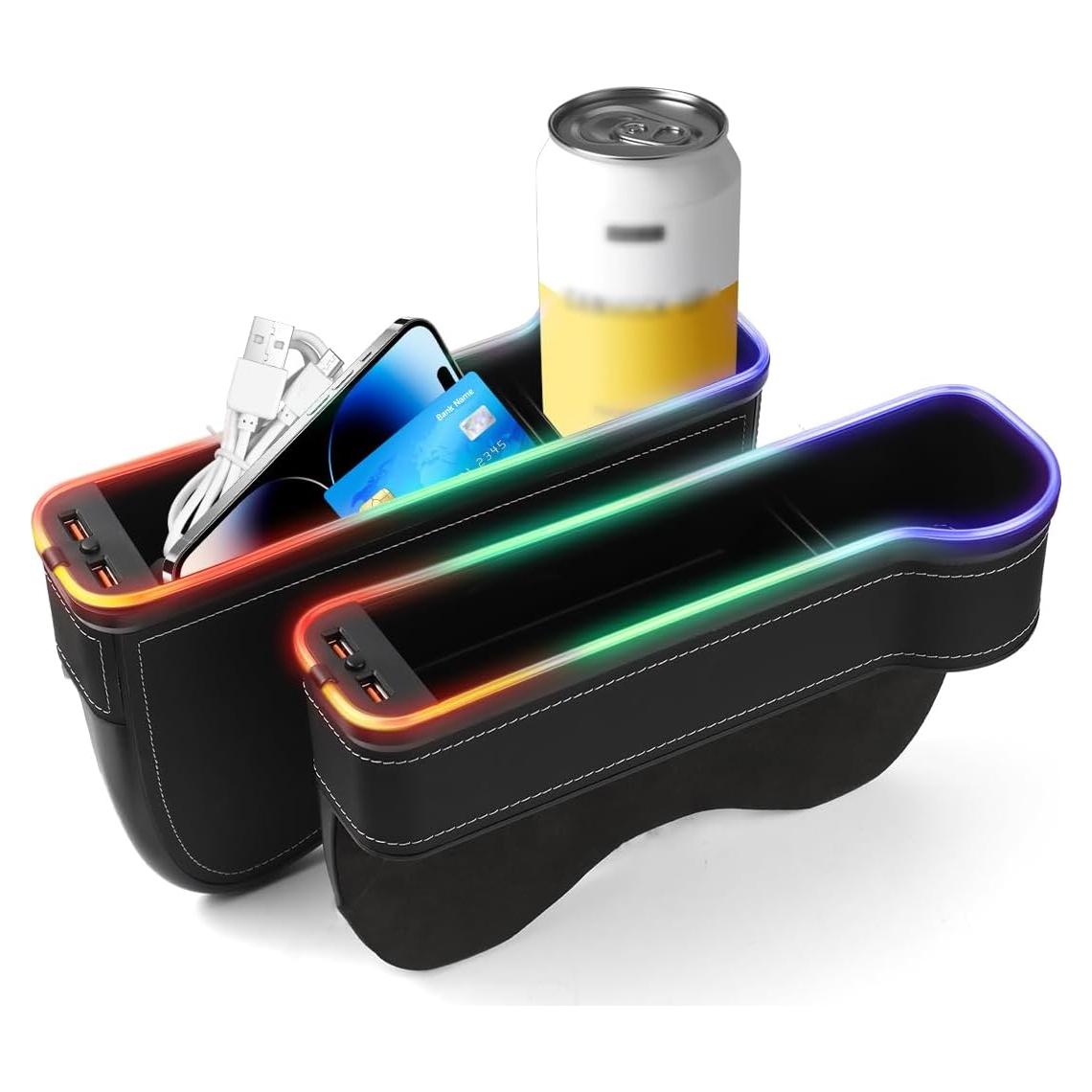 Organizador de Espacio para Asientos de Coche Shademax LED RGB