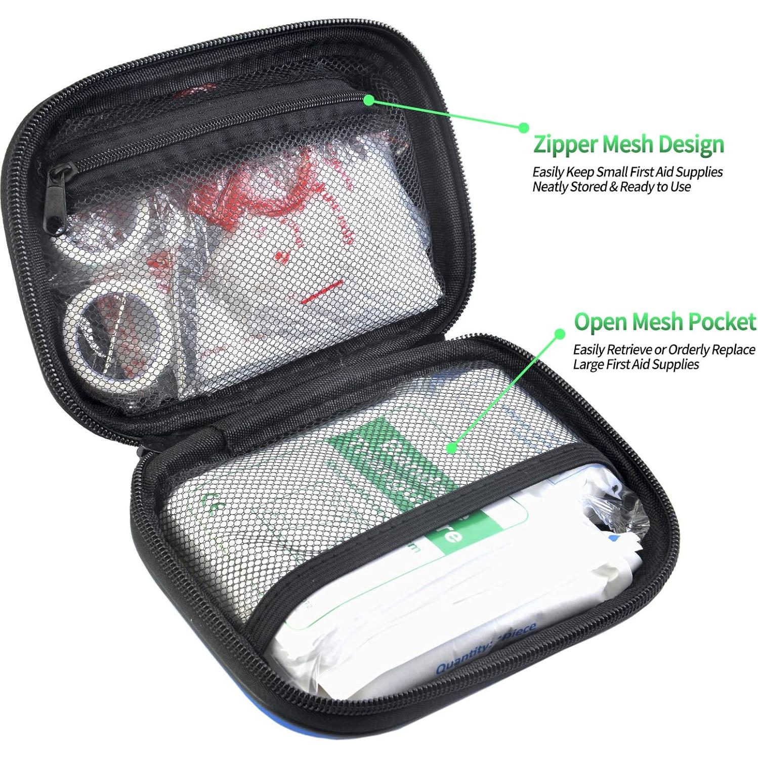 Kit de Primeros Auxilios I GO 85 Piezas Compacto Verde