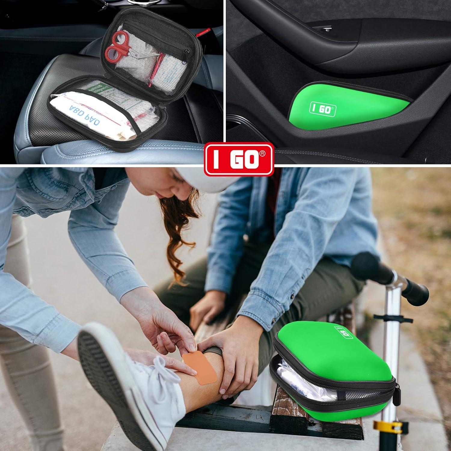 Kit de Primeros Auxilios I GO 85 Piezas Compacto Verde