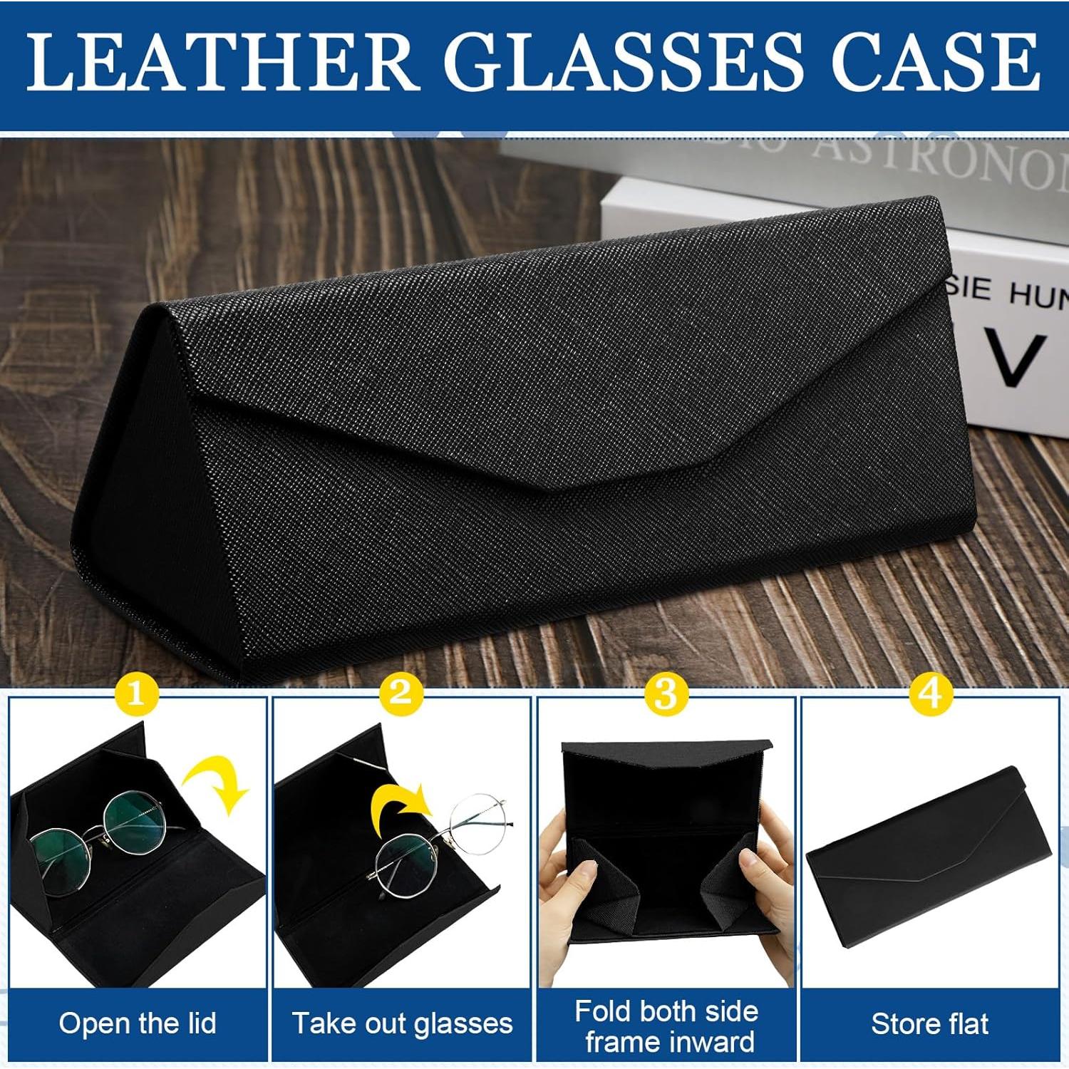 Estuche Plegable para Gafas Flutesan 4 Piezas Negro