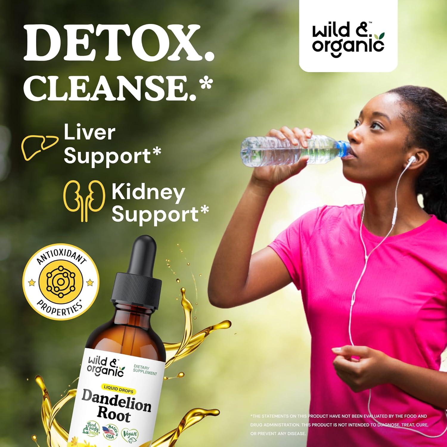 Tintura de Raíz de Diente de León Orgánico 59 ml - Apoyo Hepático