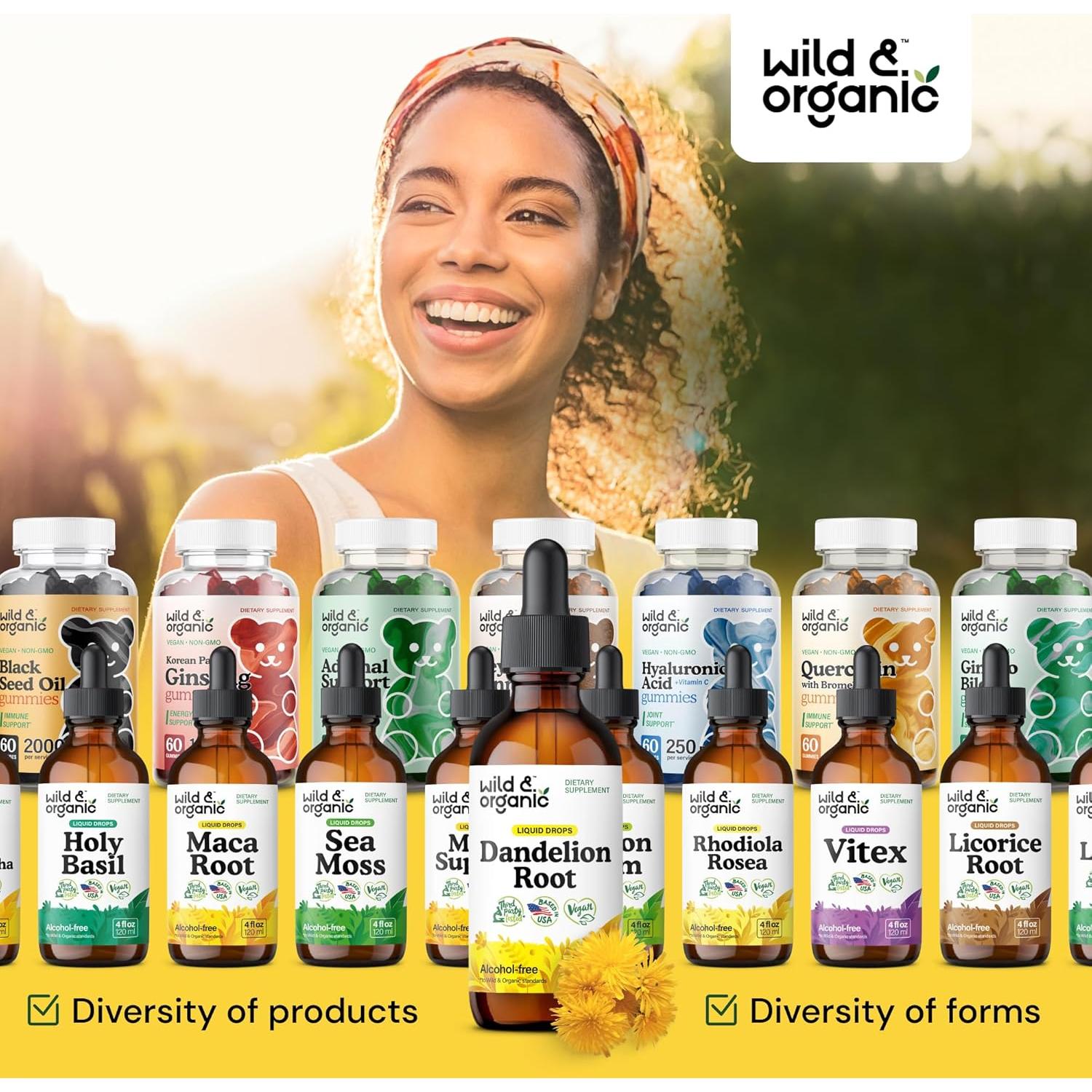 Tintura de Raíz de Diente de León Orgánico 59 ml - Apoyo Hepático