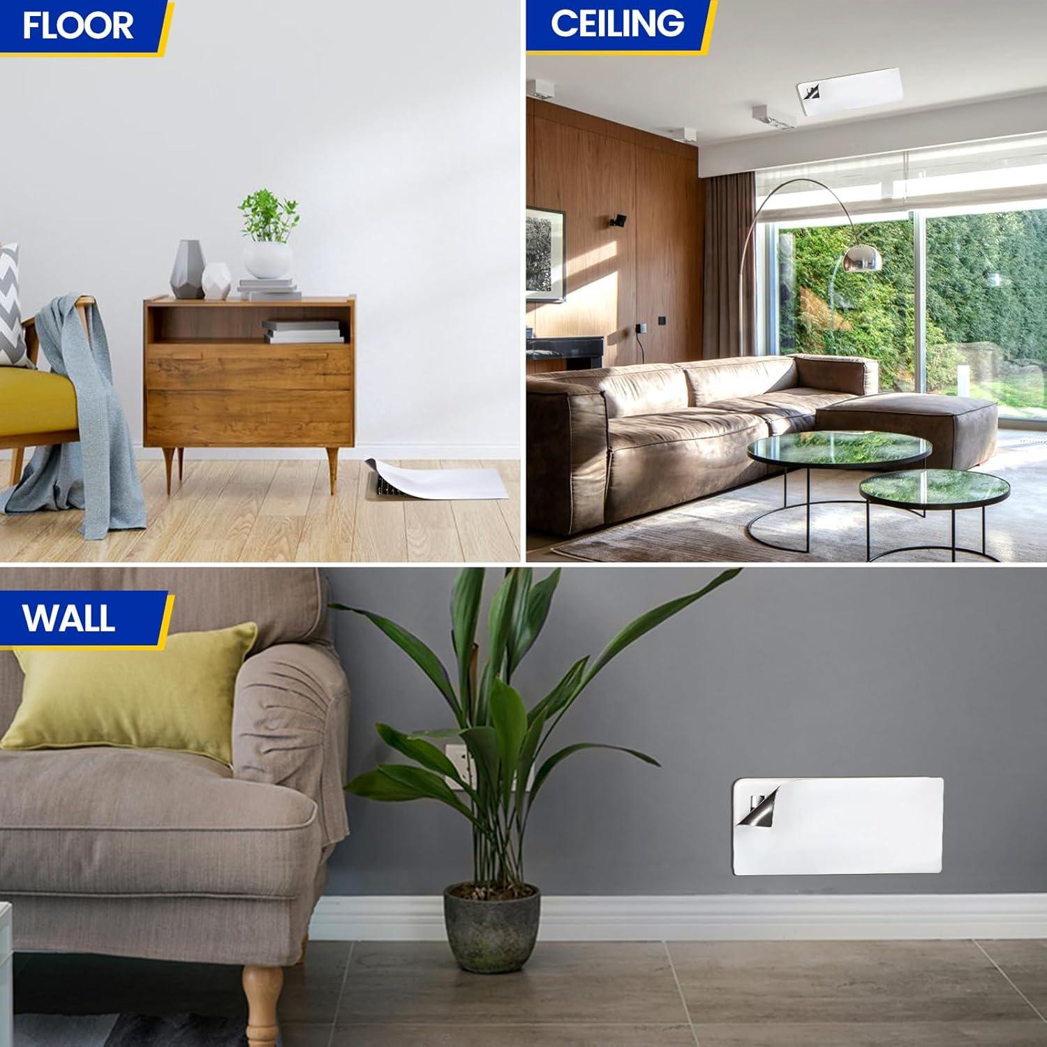 Cubiertas Magnéticas para Ventilación Seatern 3.5" x 13.75" (4 Pzas) 60mil