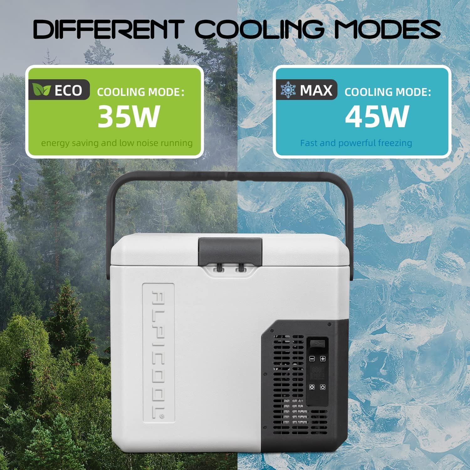 Alpicool P18 Nevera Portátil 19 Litros 12/24V para Camping