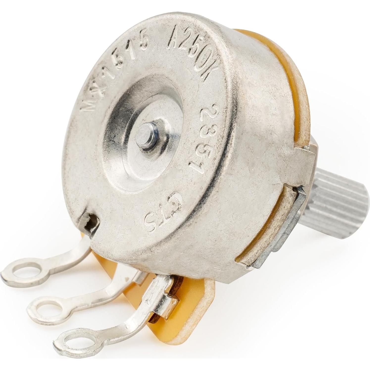 Potenciómetros CTS 450 A250K Eje Corto 10% para Guitarra Eléctrica (Juego de 10)