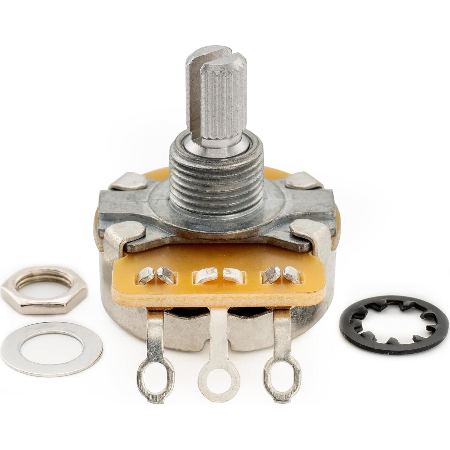 Potenciómetros CTS 450 A250K Eje Corto 10% para Guitarra Eléctrica (Juego de 10)