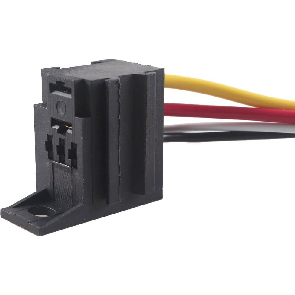 Relé Automotriz ESUPPORT 12V 30A SPST 4 Pines - Paquete de 5