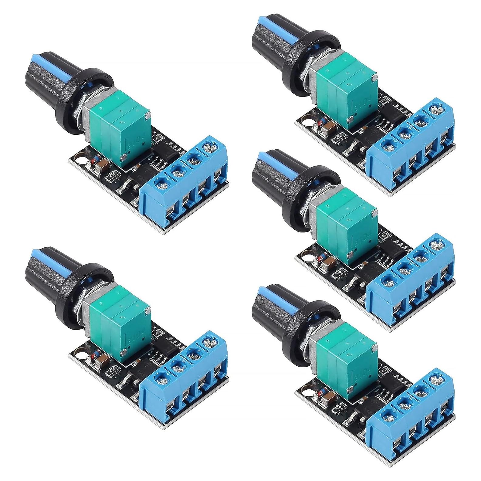 Controlador de Velocidad de Motor DC PWM Diitao 10A 5V-16V