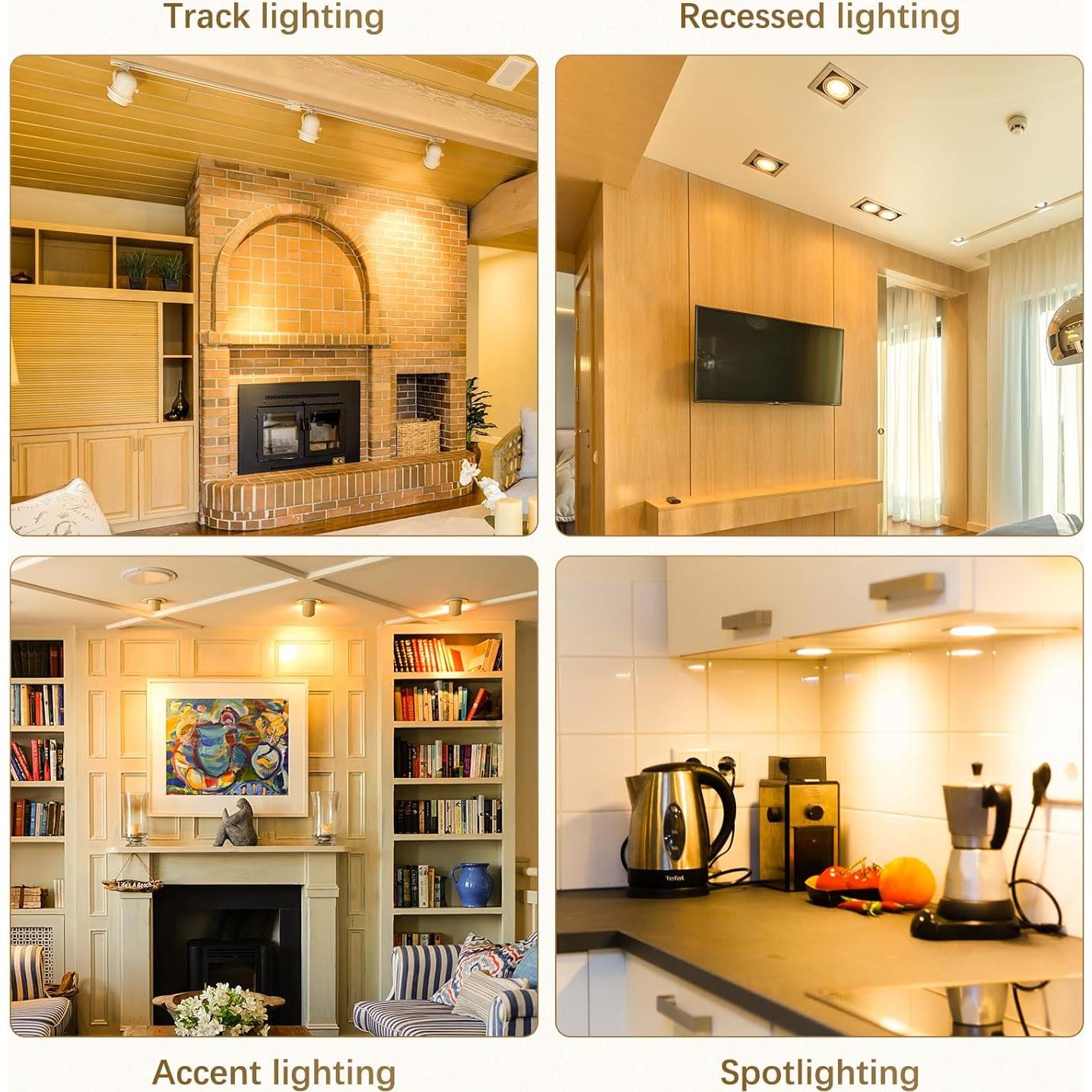 DiCUNO Bombilla LED GU10 Regulable 5W Blanco Cálido 2700K 450LM