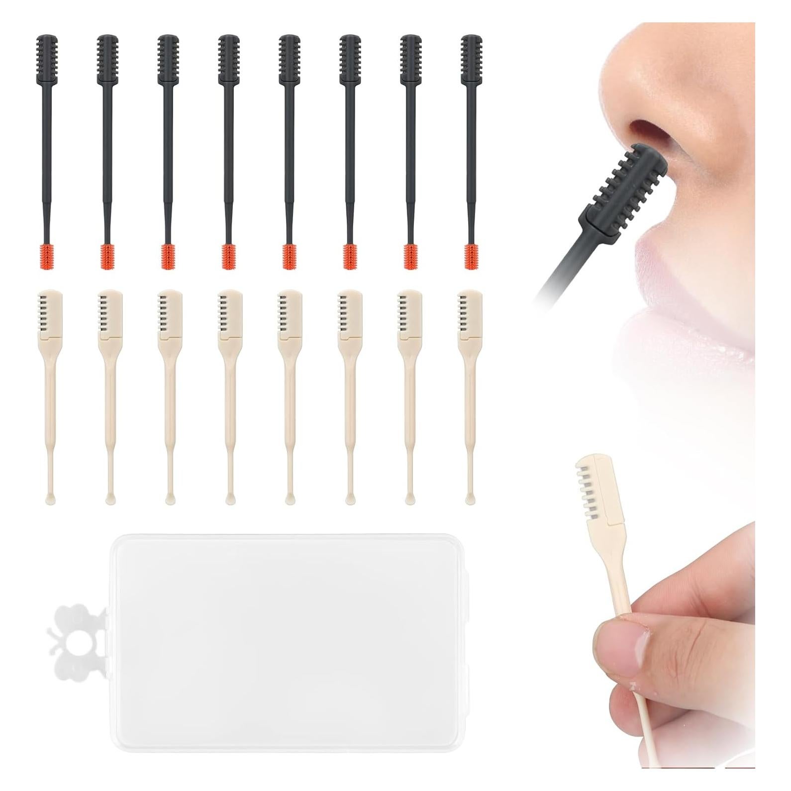 Recortador de Vello Nasal 2 en 1 Gosknor 16 Piezas Portátil