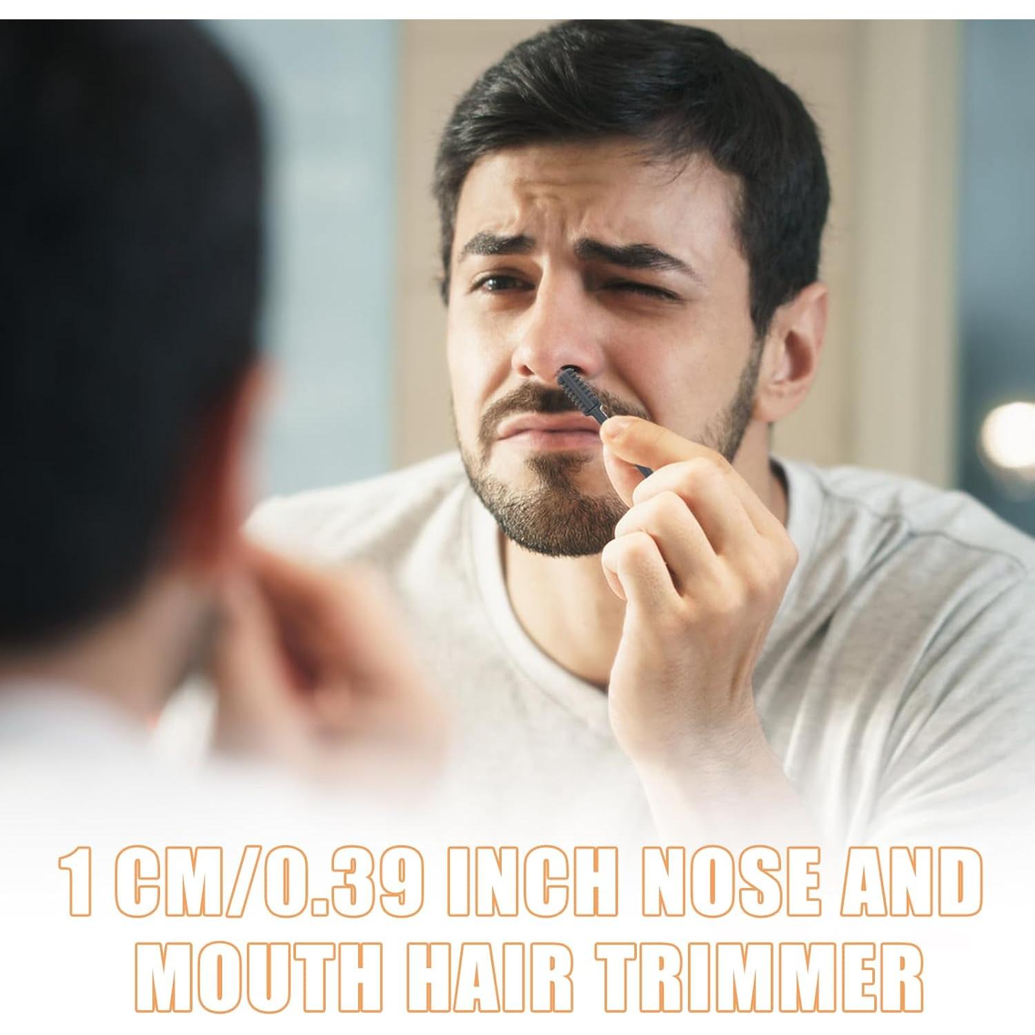 Recortador de Vello Nasal 2 en 1 Gosknor 16 Piezas Portátil