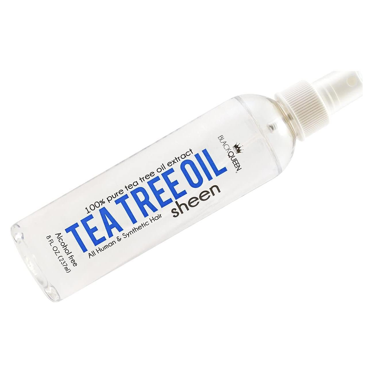 Spray Brillo Aceite Árbol de Té Black Queen 60 ml - Hidratante