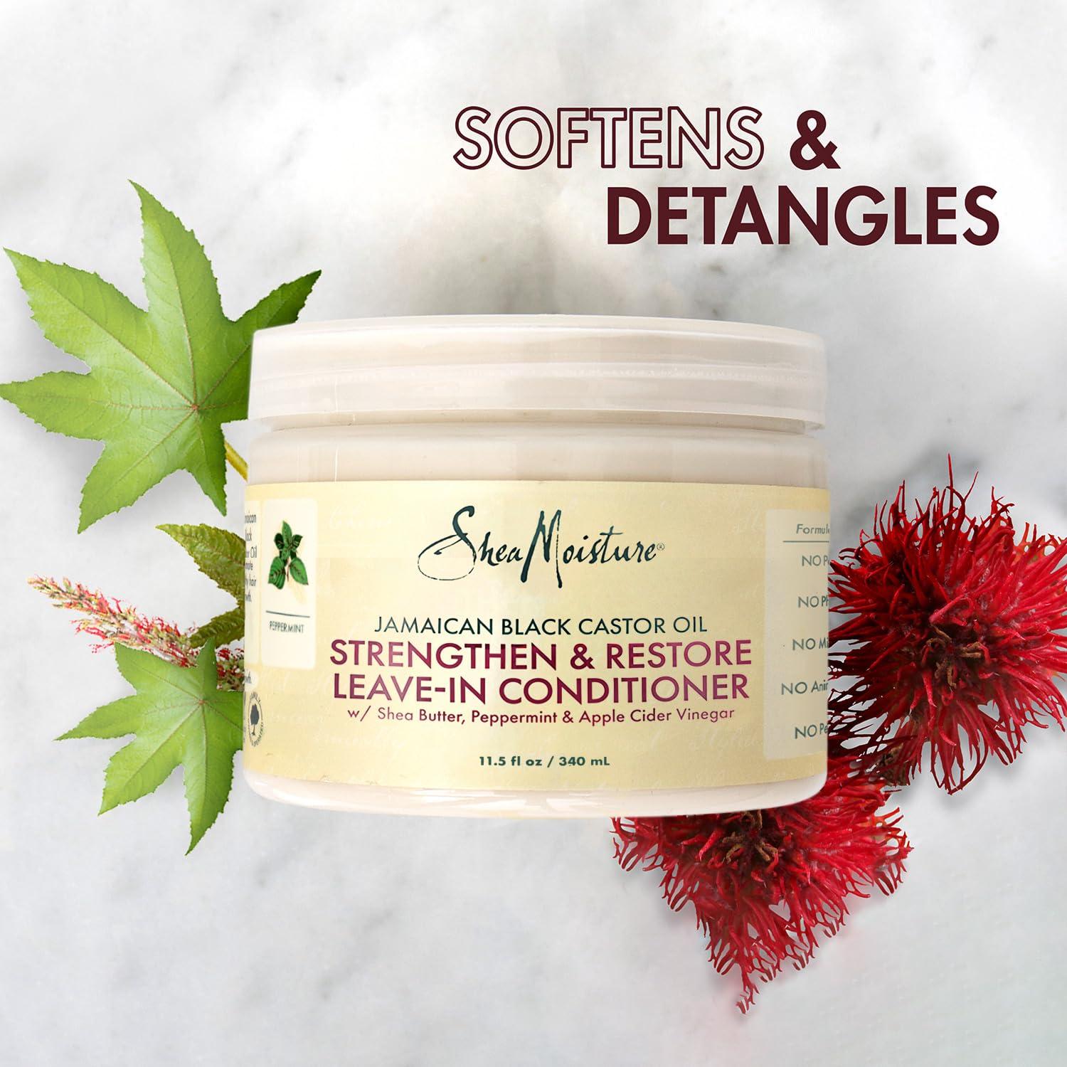 Acondicionador sin enjuague SheaMoisture 425g x3 - Crecimiento y Fortalecimiento