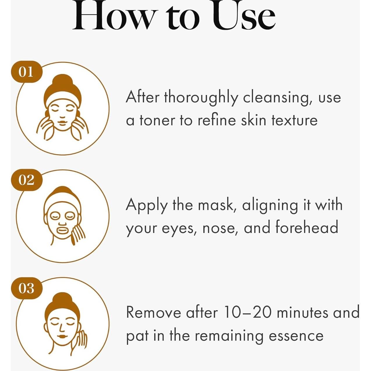 Mascarilla de Ampolla MASTINA Blanca 12 Piezas 28ml Hidratante