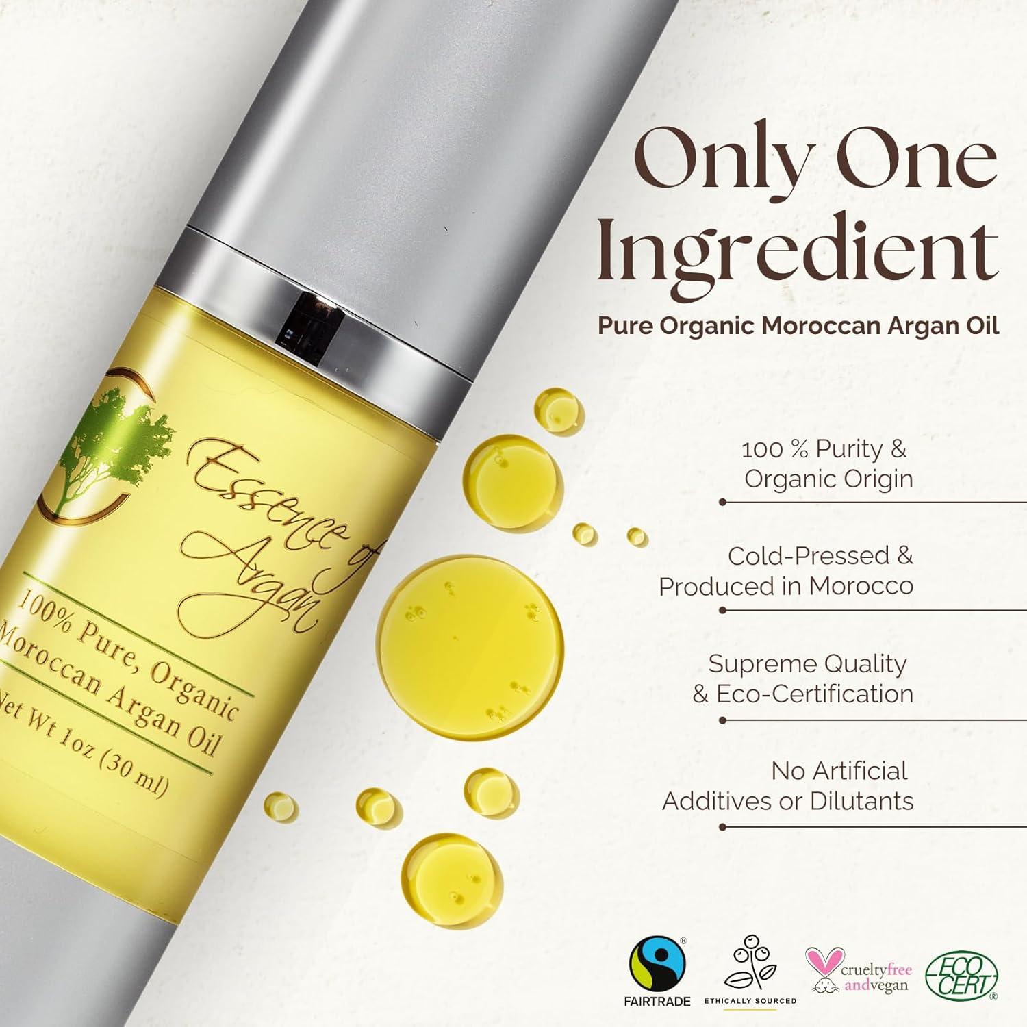 Aceite de Argan 100% Puro Esencia de Argan 30ml Orgánico